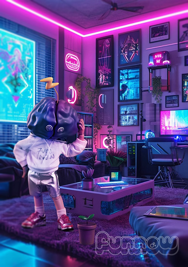 【Pre-sale】1/6 Scale Love & Emo Brain-Other Series-FUN NOW Studio