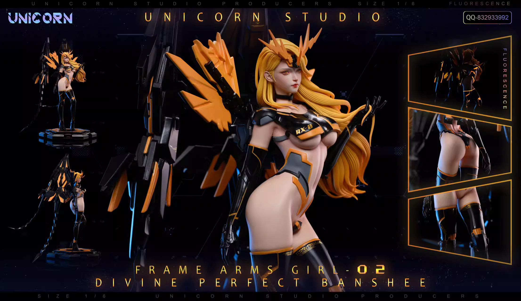 【Sold out】1/6 Scale Frame Arms Girl-Other series-Unicorn Studio