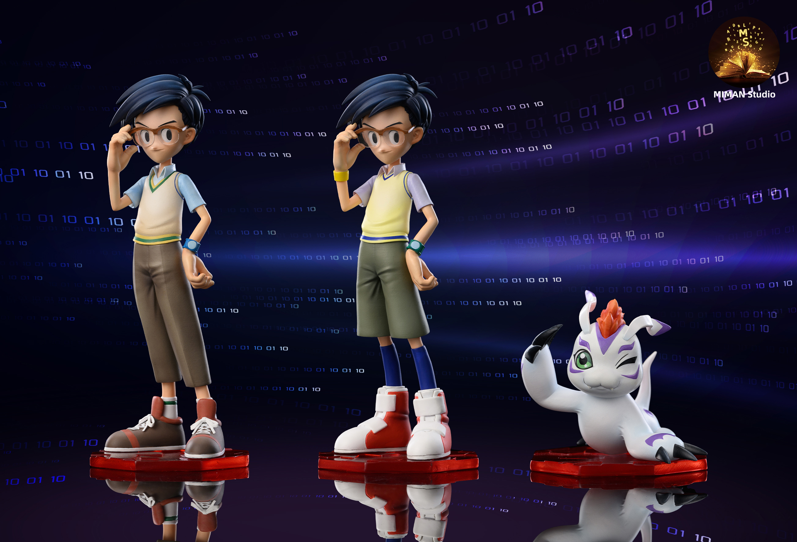 【Pre-sale】Megahouse Scale Kido Jo & Gomamon-Digimon Adventure-MIMAN Studio