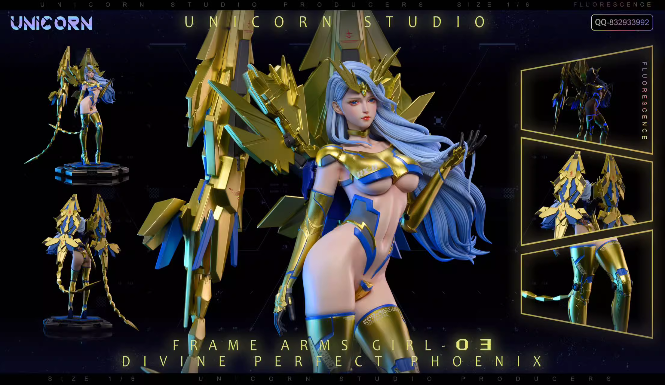 【Sold out】1/6 Scale Frame Arms Girl-Other series-Unicorn Studio