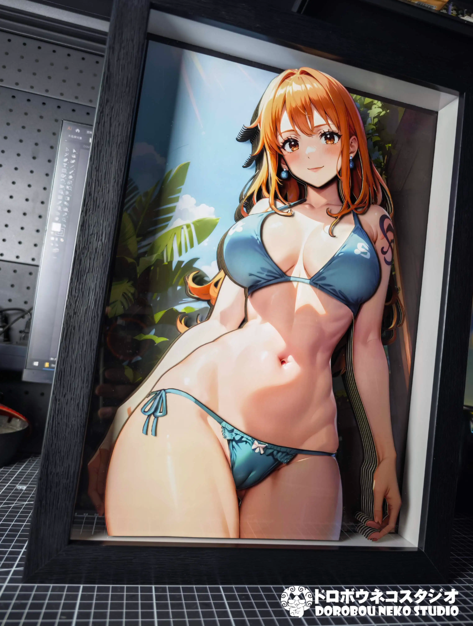 【In stock】DSMG-071 Decorative Painting of Nami-Dorobou Neko Studio