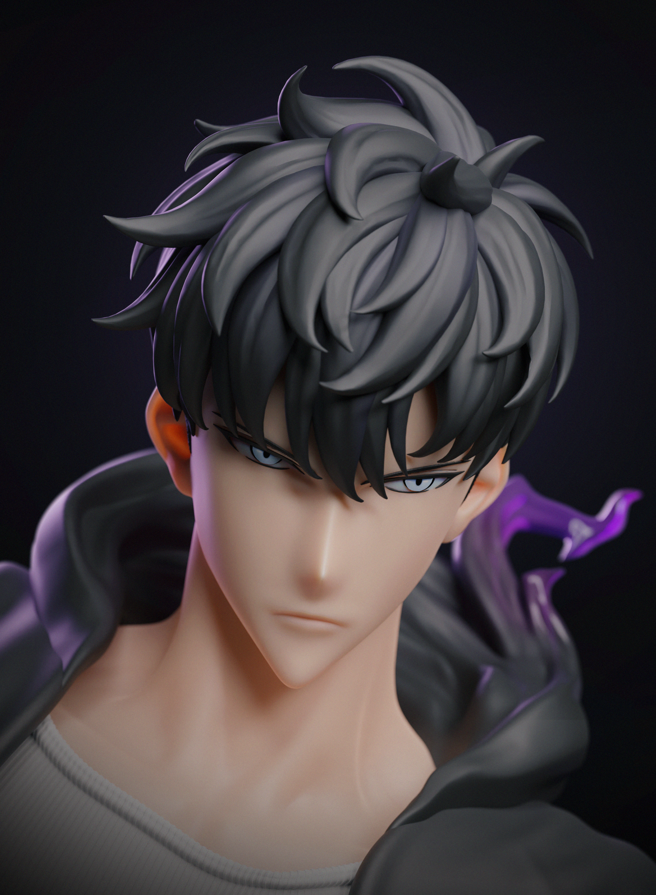 【Pre-sale】1/6 & 1/4 Scale The Shadow Monarch Awakening Jin Woo-Other Series-Player 1 Studio