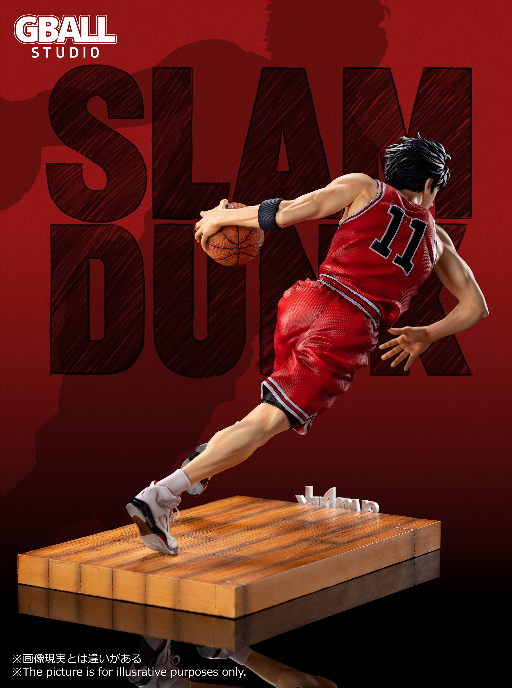 【Pre-sale】1/4 & 1/6 Scale Sakuragi Hanamichi & Rukawa Kaede-Slam Dunk-GBALL Studio