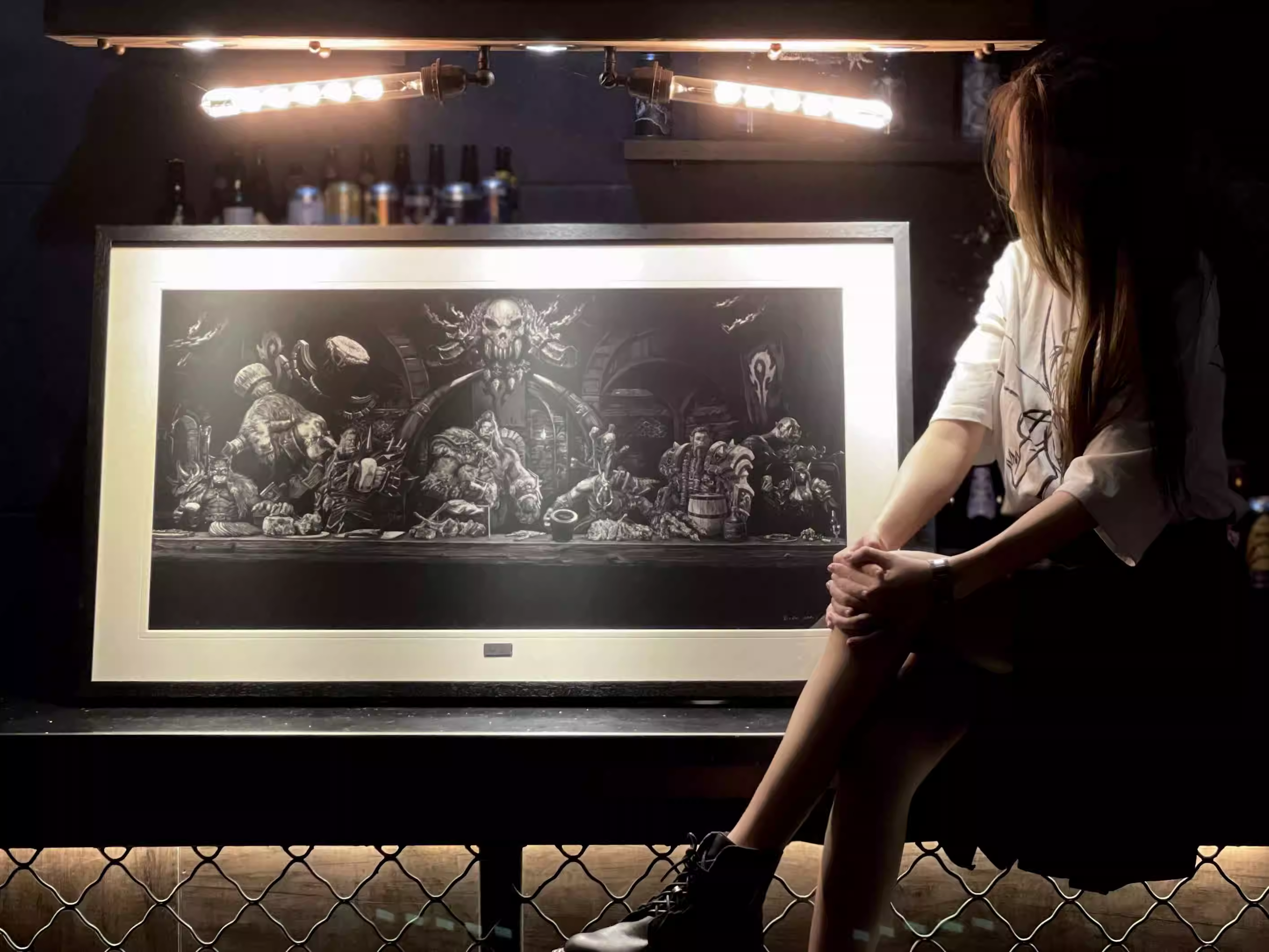 【In stock】Decorative Painting of WOW Tribal Version The Last Supper-World of Warcraft-Nami Studio