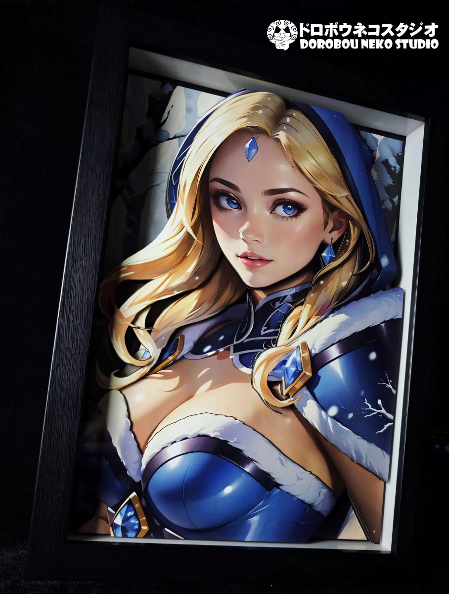 【In stock】DSUB-002 Decorative Painting of Crystal Maiden-DOTA2-Dorobou Neko Studio