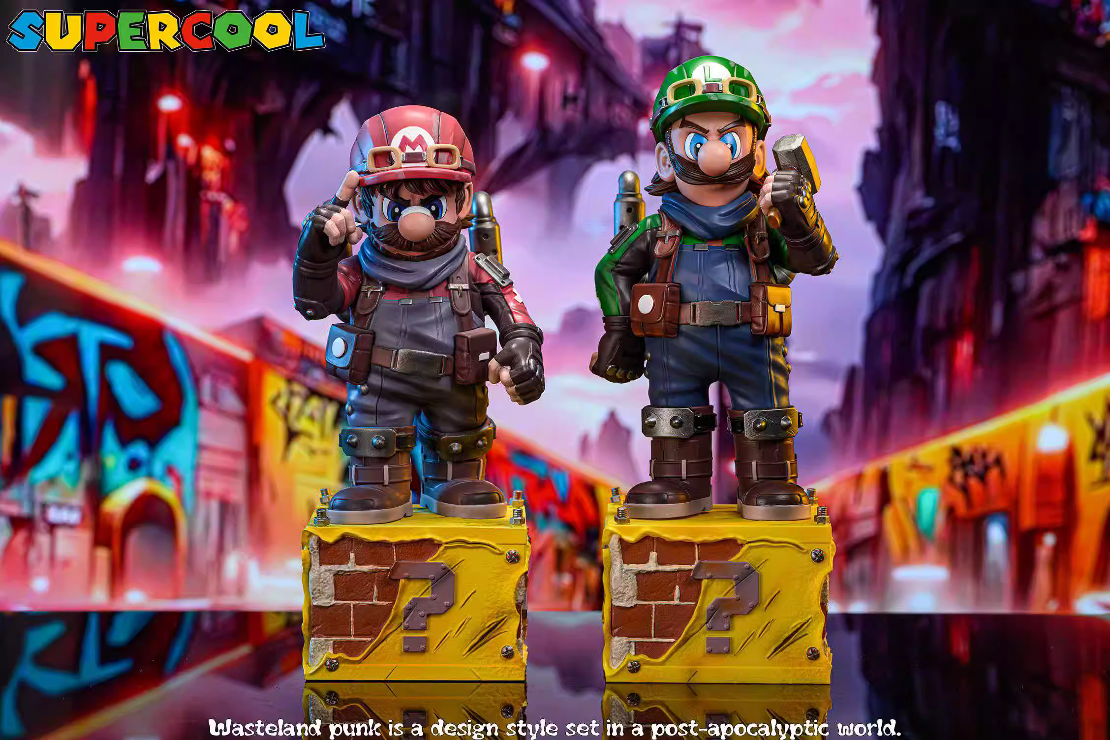 【Pre-sale】Plumbing Maintenance Worker Mario-Super Mario Bros.-SUPERCOOL Studio