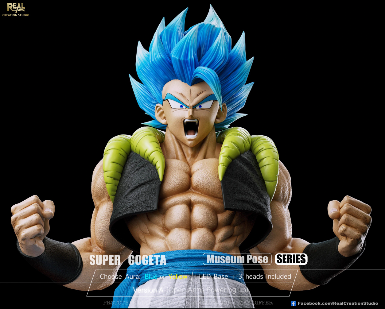 【Pre-sale】1/4 & 1/6 Scale Gogeta-Real Creation Studio