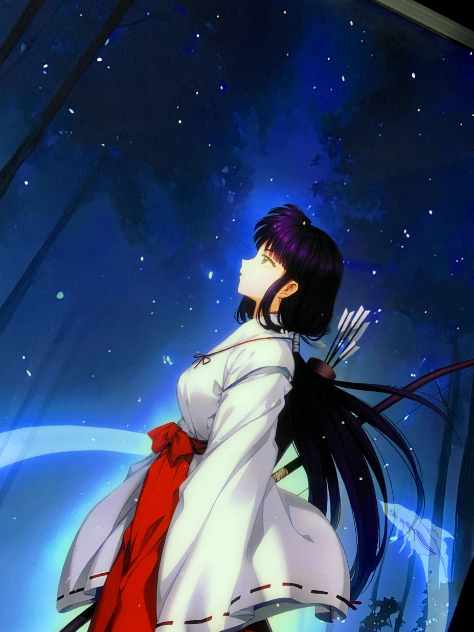 【In stock】Decorative Painting of Kikyō-Inuyasha-MOMO Studio