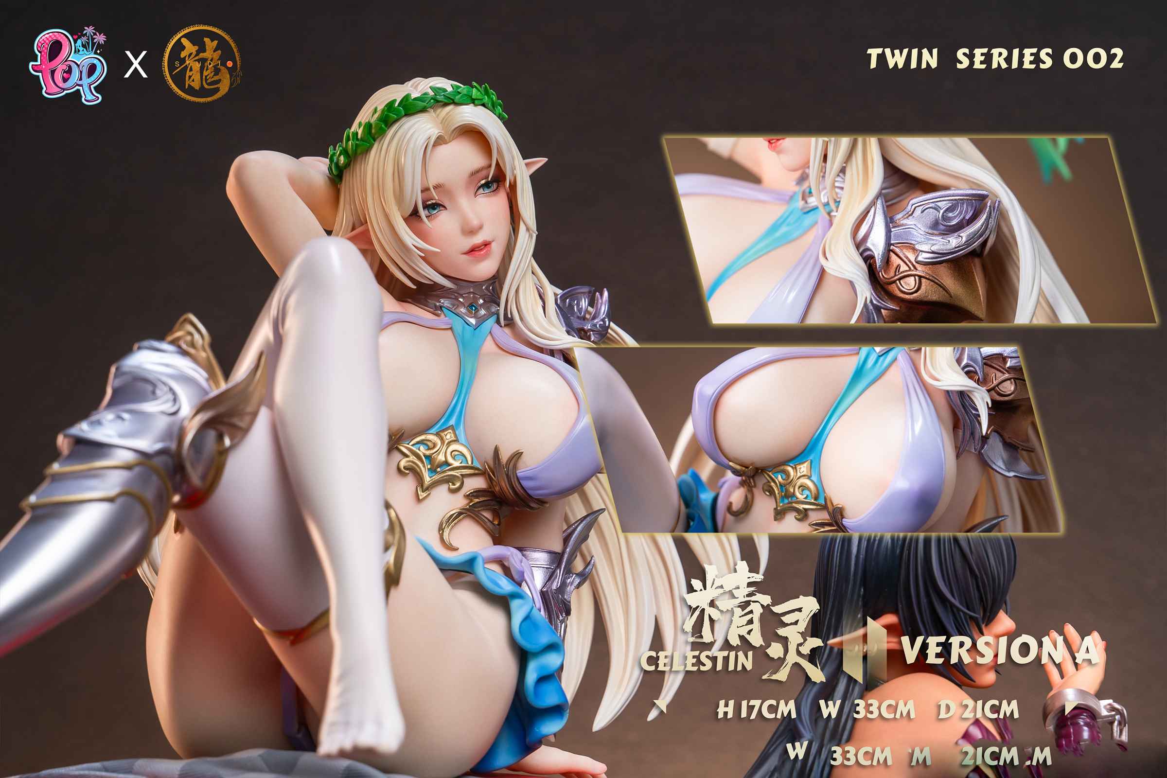 【Pre-sale】1/4 Scale Olga Discordia & Celestine Lucullus-Mahou Kaiju-Dragon Studio