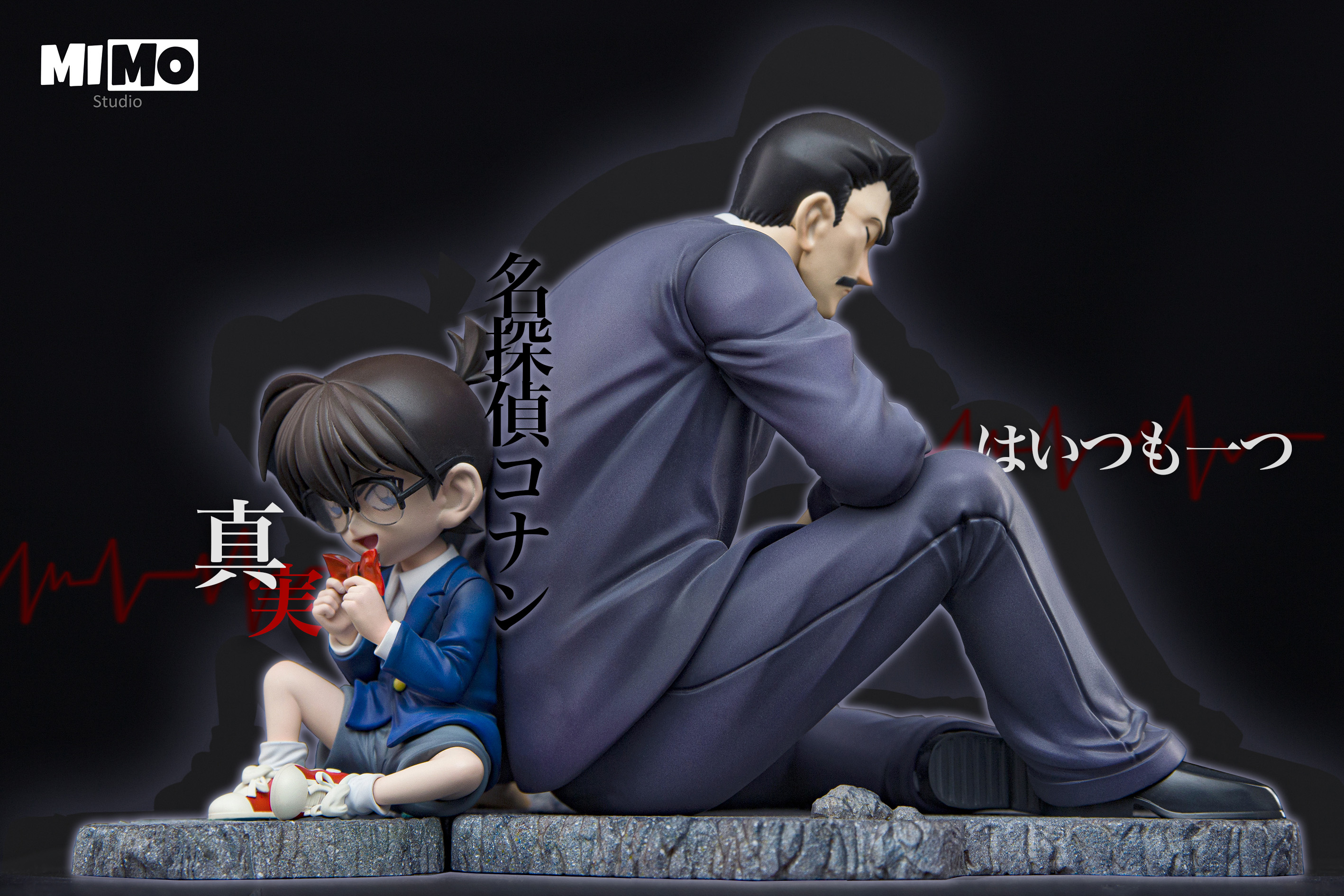 【Pre-sale closed】Richard Moore & Conan-Detective Conan-Mimo Studio
