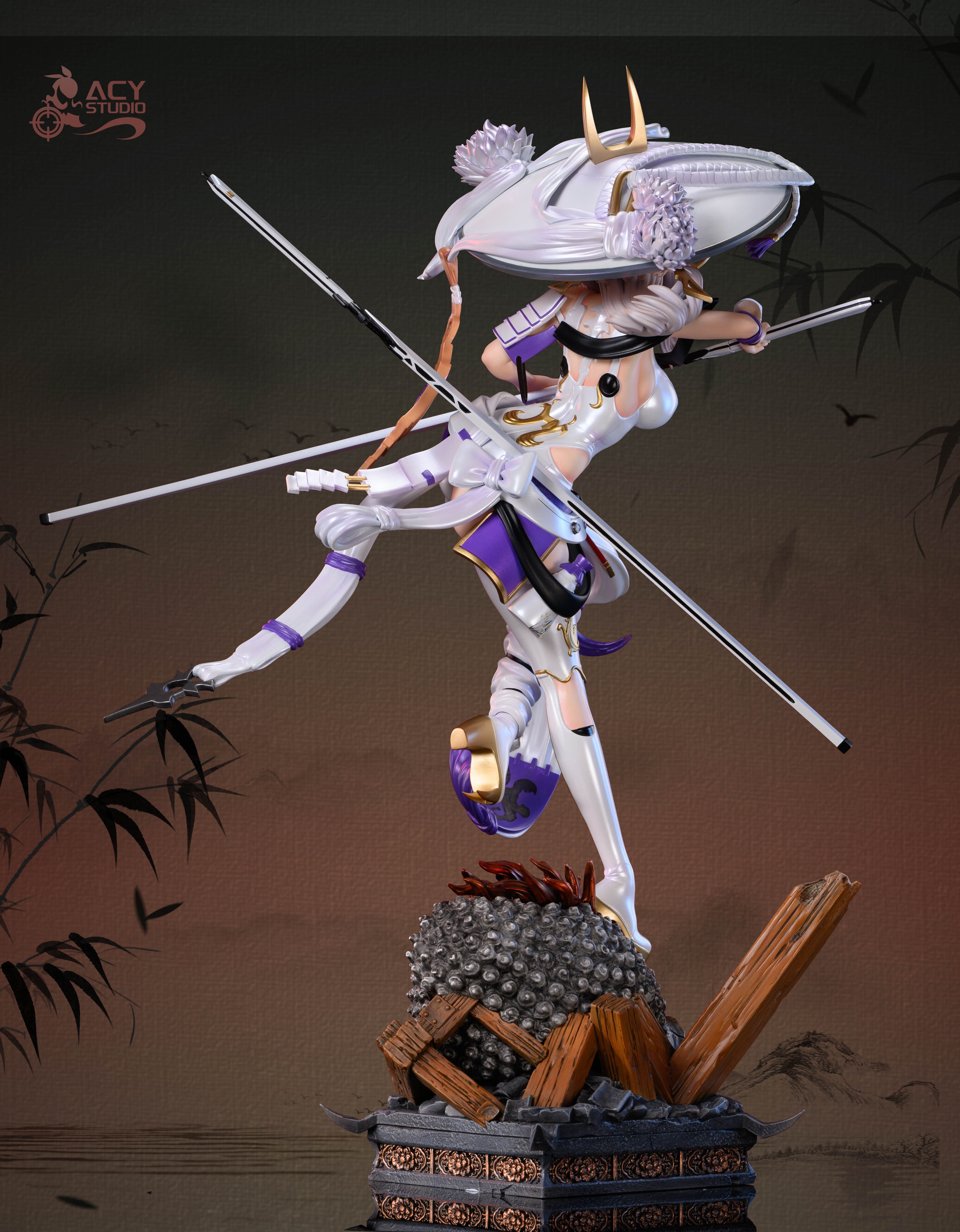 【Pre-sale】1/4 Scale White M·A·O-NIKKE：The Goddess of Victory-Acy Studio