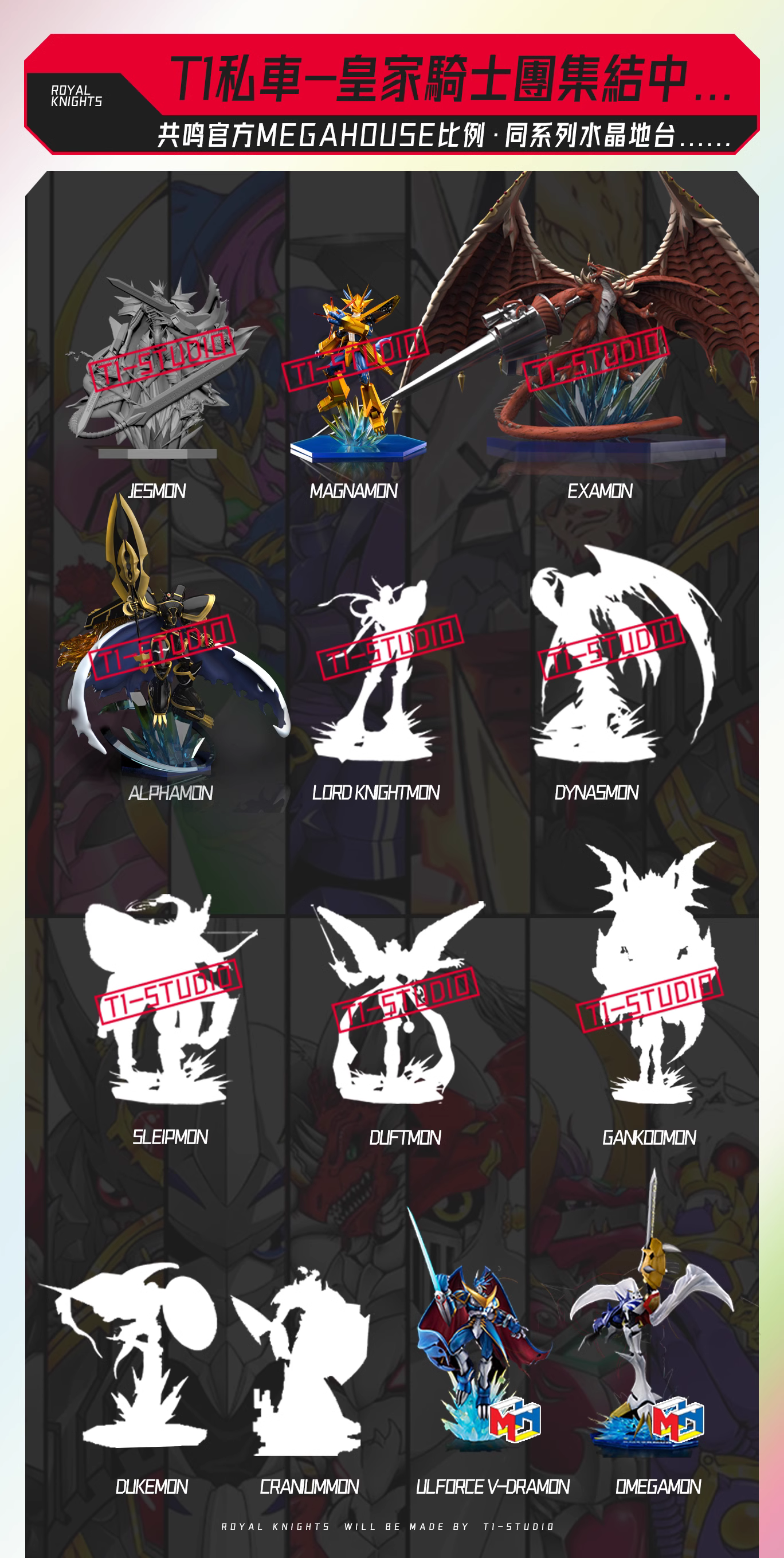 【Pre-sale】Alphamon-Digimon Adventure-T1 Studio