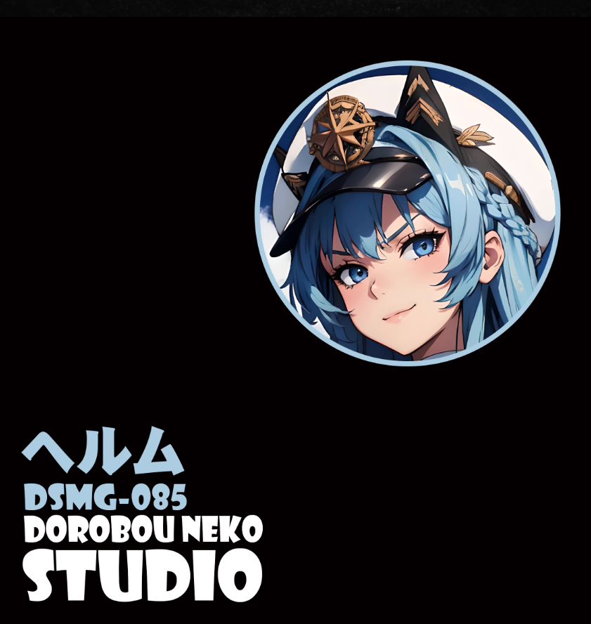 【In stock】DSMG-085 Decorative Painting of Helm-NIKKE：The Goddess of Victory-Dorobou Neko Studio