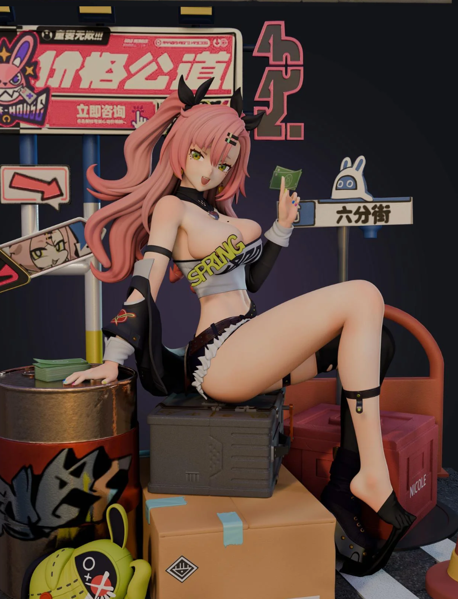 【Pre-sale】1/6 Scale Nicole Demara With LED-Zenless Zone Zero-MIYIN Studio