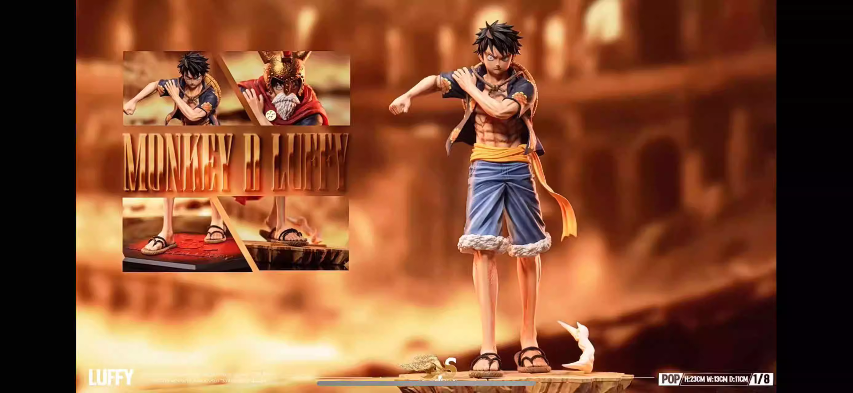 【Pre-sale】POP Scale Lucy & Monkey D. Luffy-AS Studio