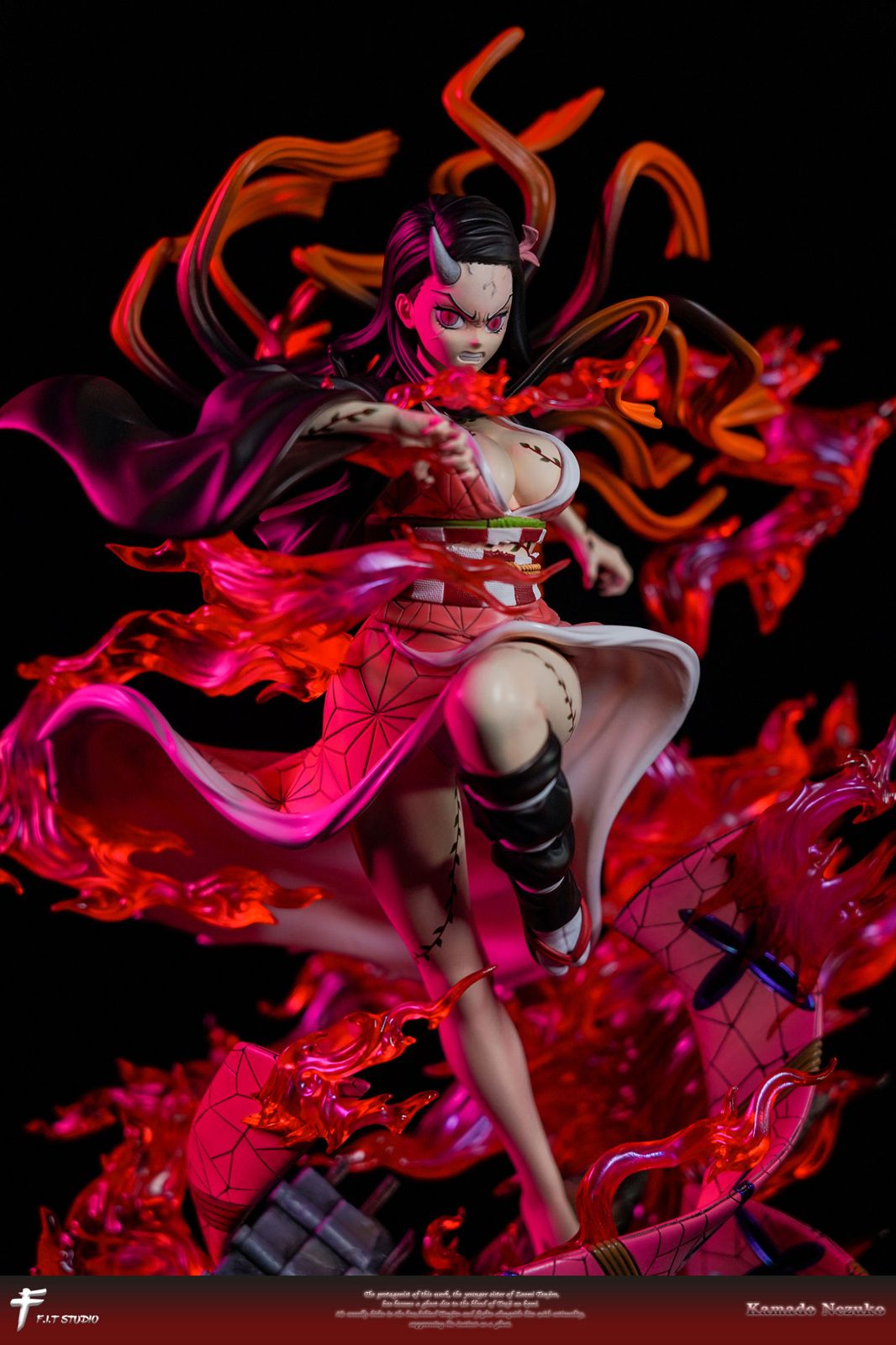 【Pre-sale】1/6 Scale Nezuko Kamado with LED-Demon Slayer-FIT Studio