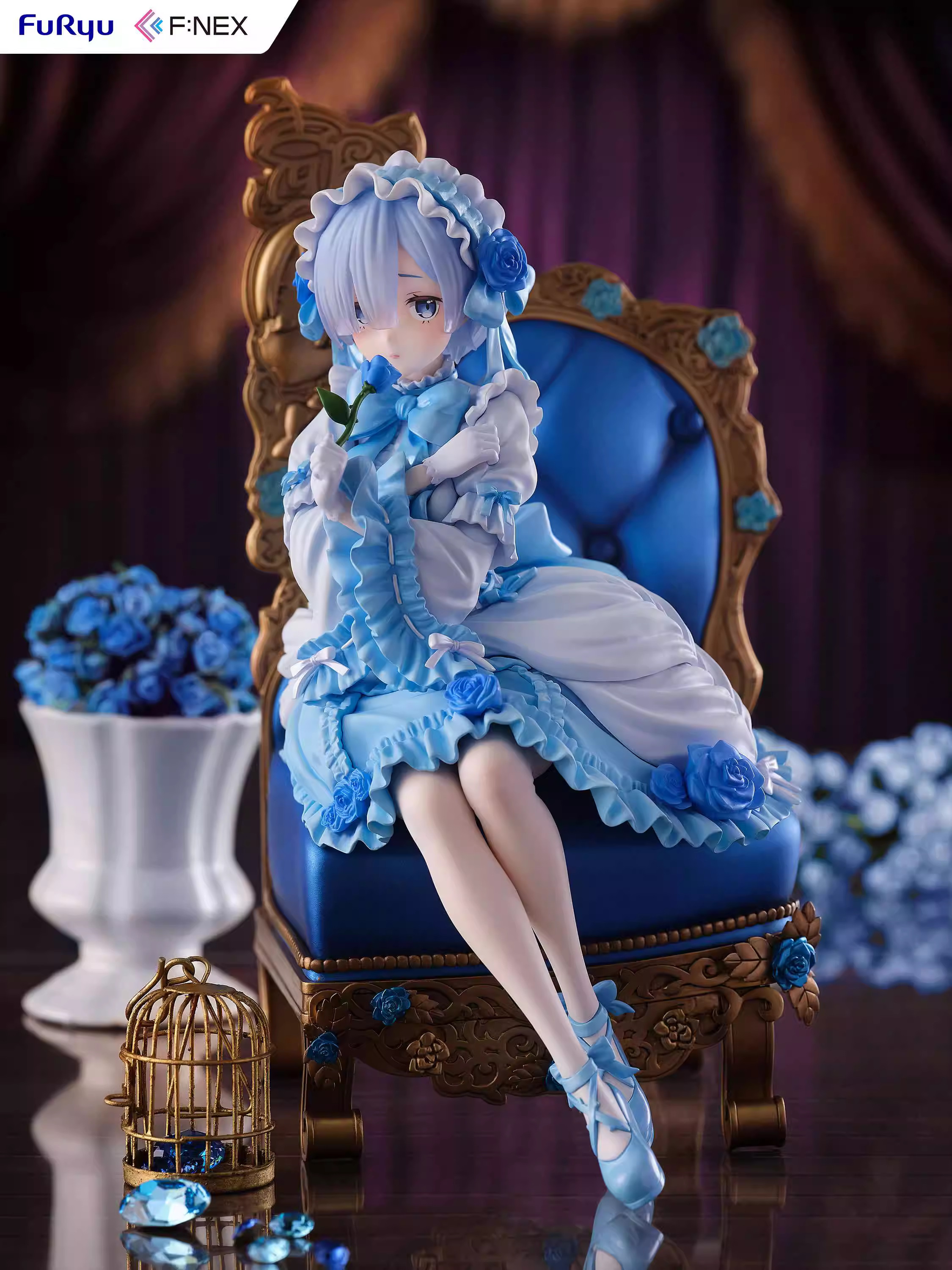 【In stock】1/7 Scale Gothic Ver Rem & Ram-Re:Starting Life From Zero in a Different World-F:NEX Studio