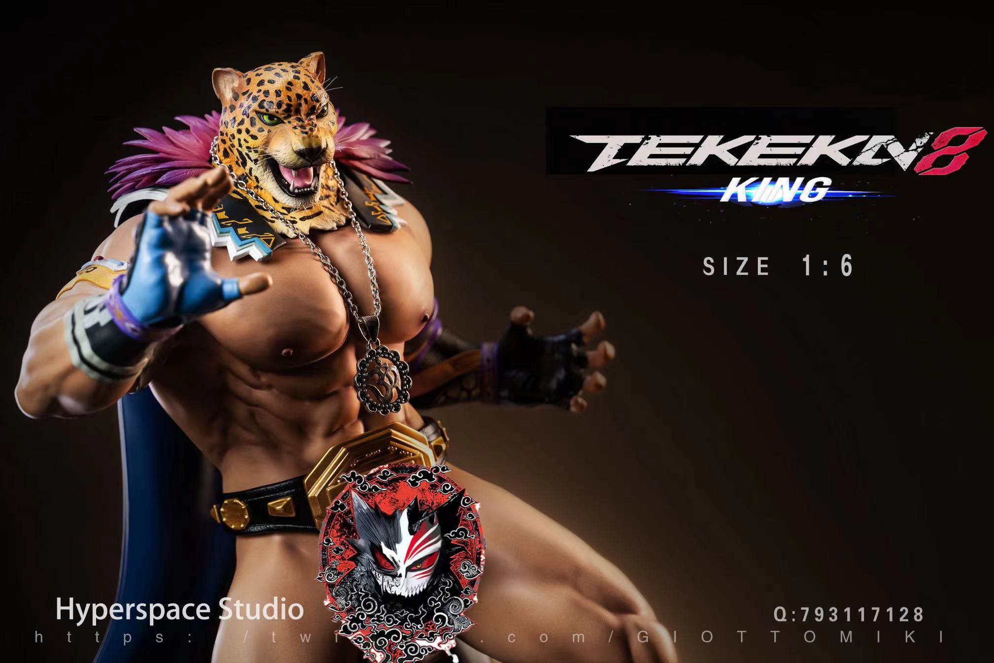 【Sold out】1/6 Scale King-Tekken 8-Hyperspace Studio