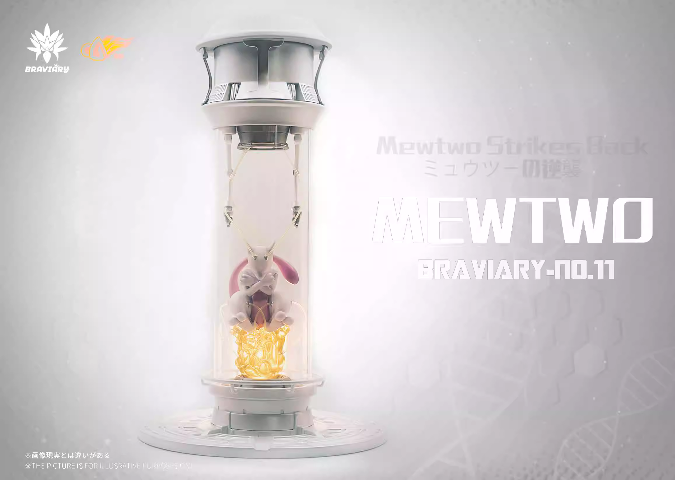 【Pre-sale】Original Color Mewtwo-Pokemon-Braviary Studio