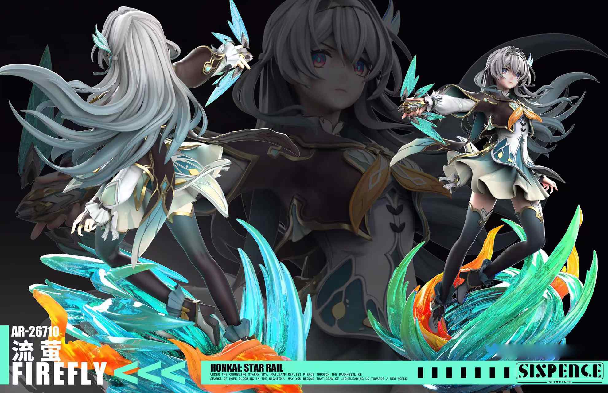 【Pre-sale】1/6 Scale Firefly-Honkai: Star Rail-Six Pence Studio