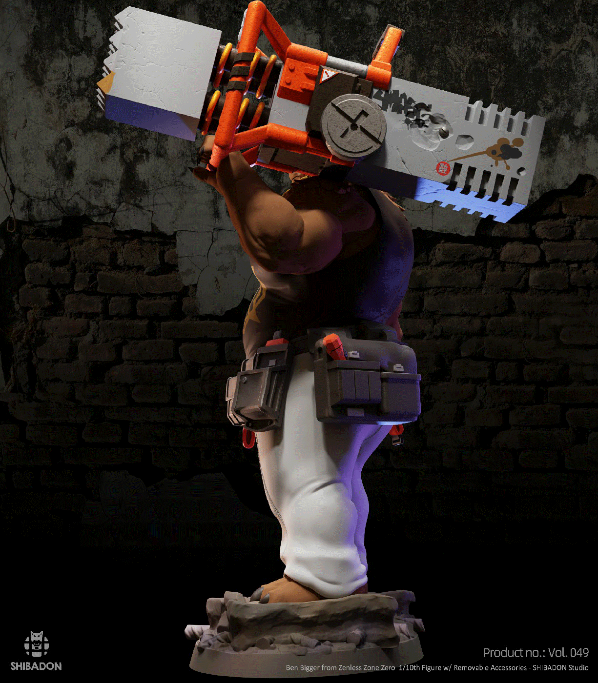 【Sold out】1/10 Scale Ben Bigger-Zenless Zone Zero-Shibadon Studio