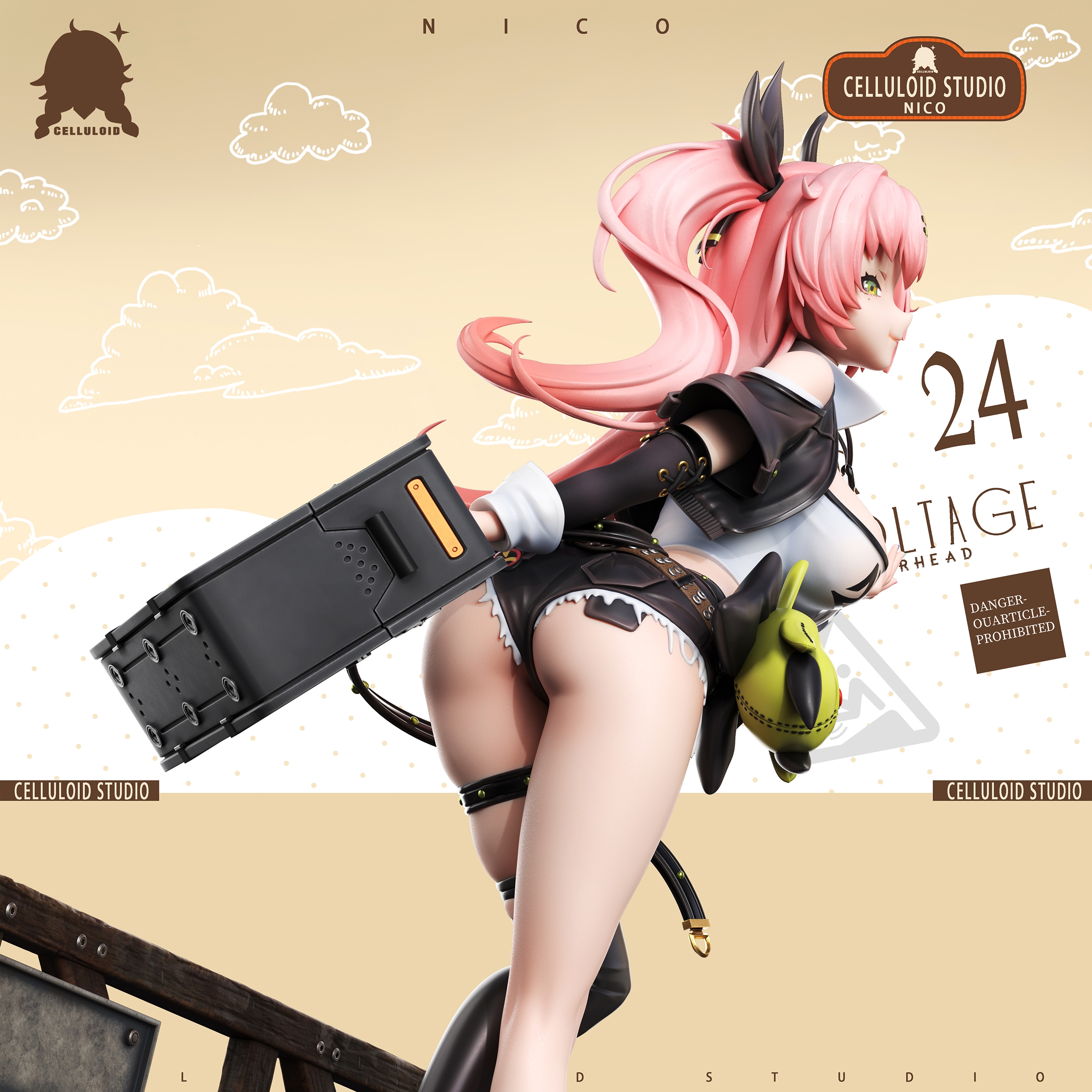 【Pre-sale】1/6 Scale Nicole Demara With LED-Zenless Zone Zero-Celluloid Studio