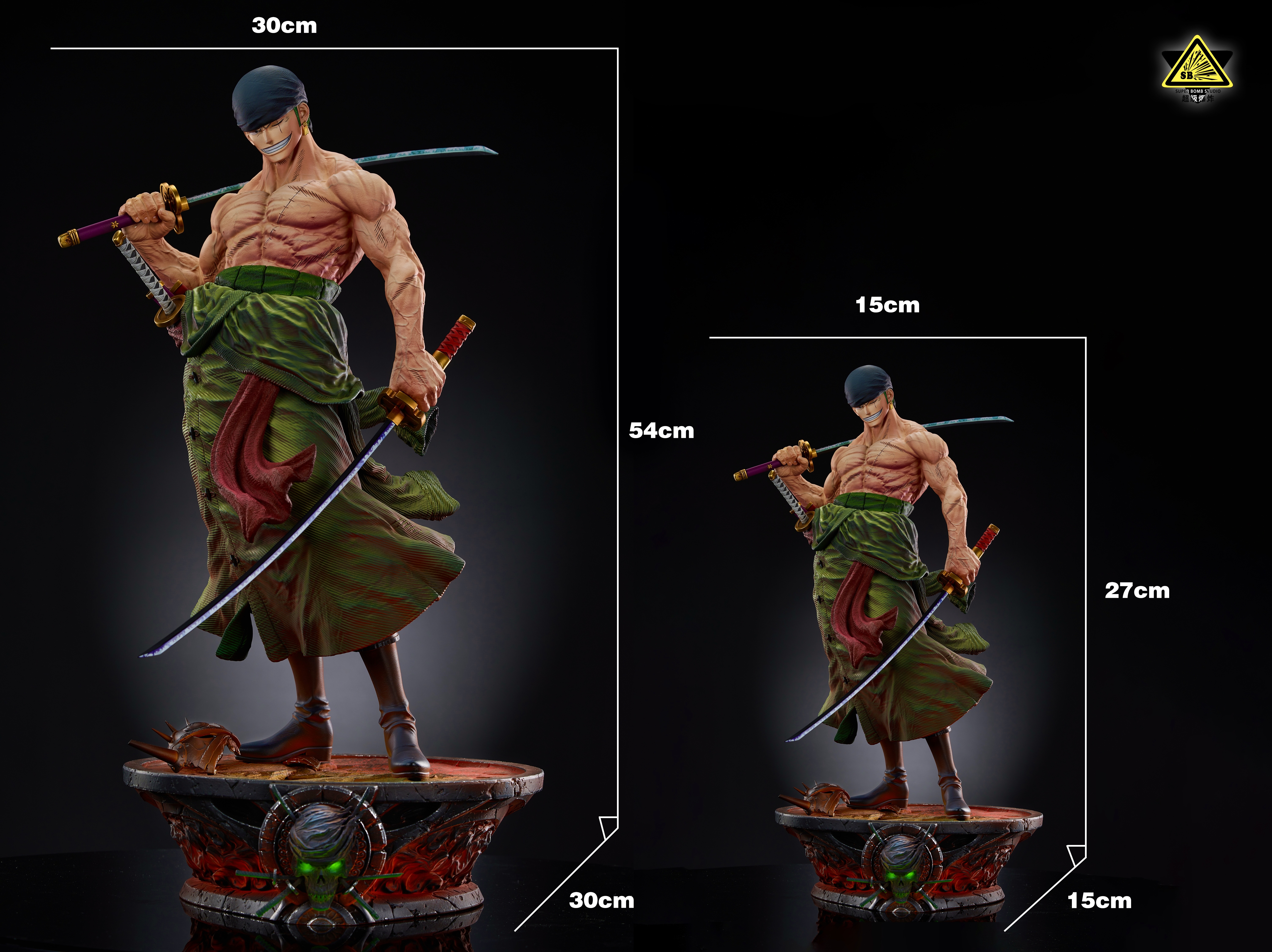 【Pre-sale】1/4 & POP Scale Standing Zoro-SBS（Super Bomb Studio）
