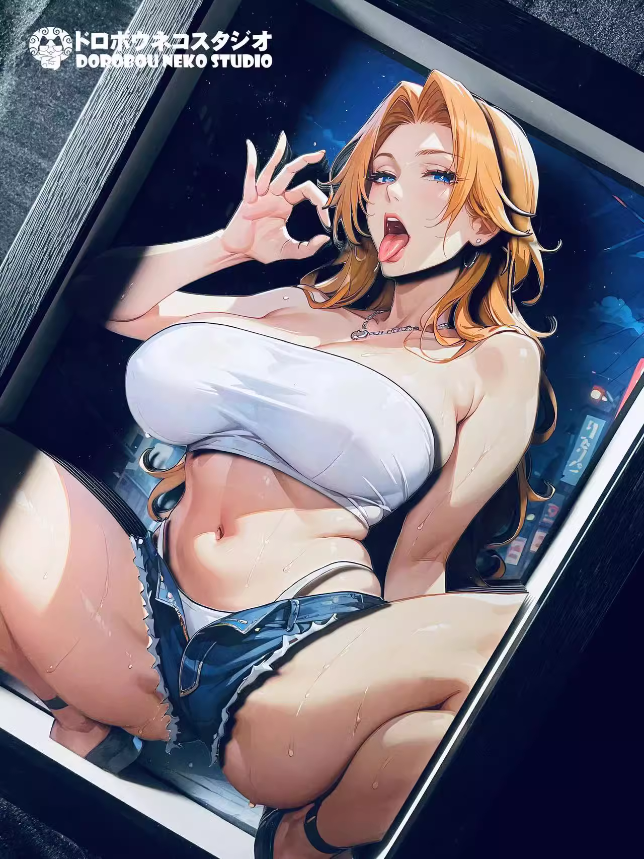 【In stock】DSMG-096 Decorative Painting of Matsumoto Rangiku-Dorobou Neko Studio