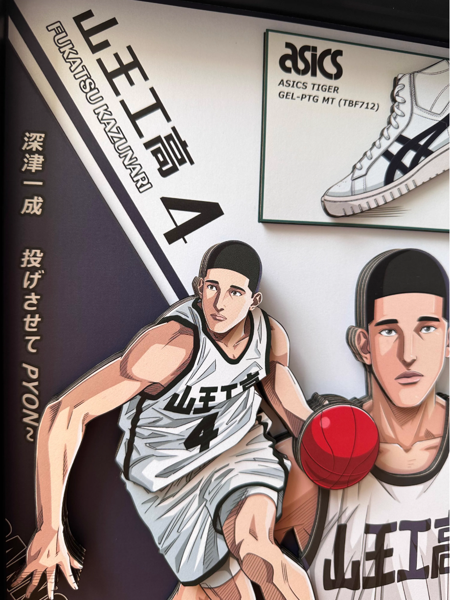 【In stock】Decorative Painting of Fukatsu Kazunari-Slam Dunk-Aotu Panda