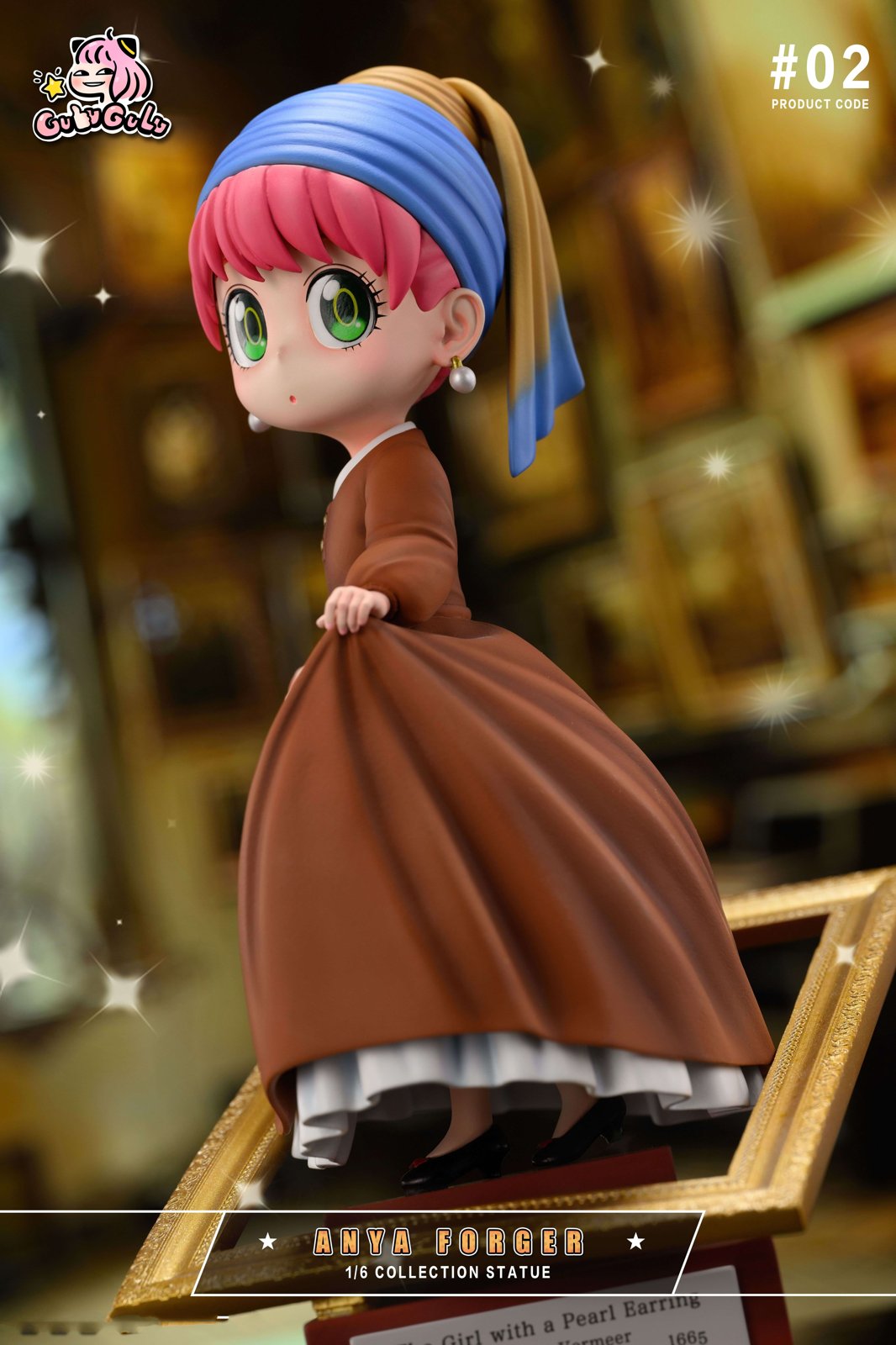 【Pre-sale】Girl With A Pearl Earring Cosplay Anya Forger-GULUGULU Studio