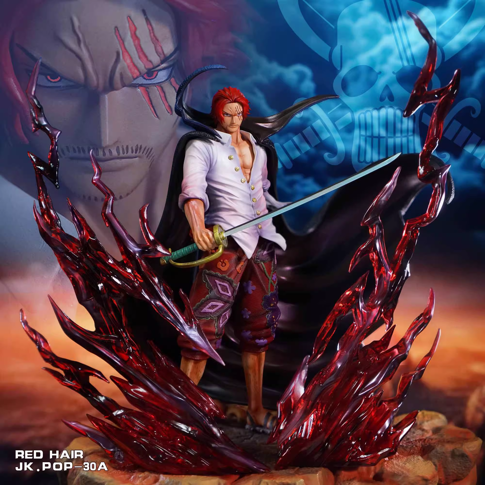 【Pre-sale】POP-30-A Standing Red-haired Shanks-JK Studio