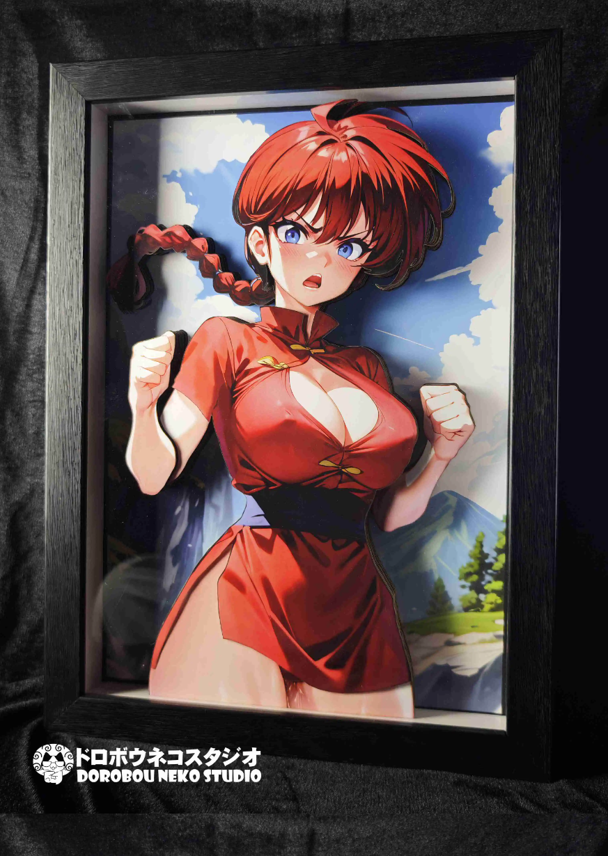【In stock】DSMG-101 Decorative Painting of Ranma-らんま1/2-Dorobou Neko Studio