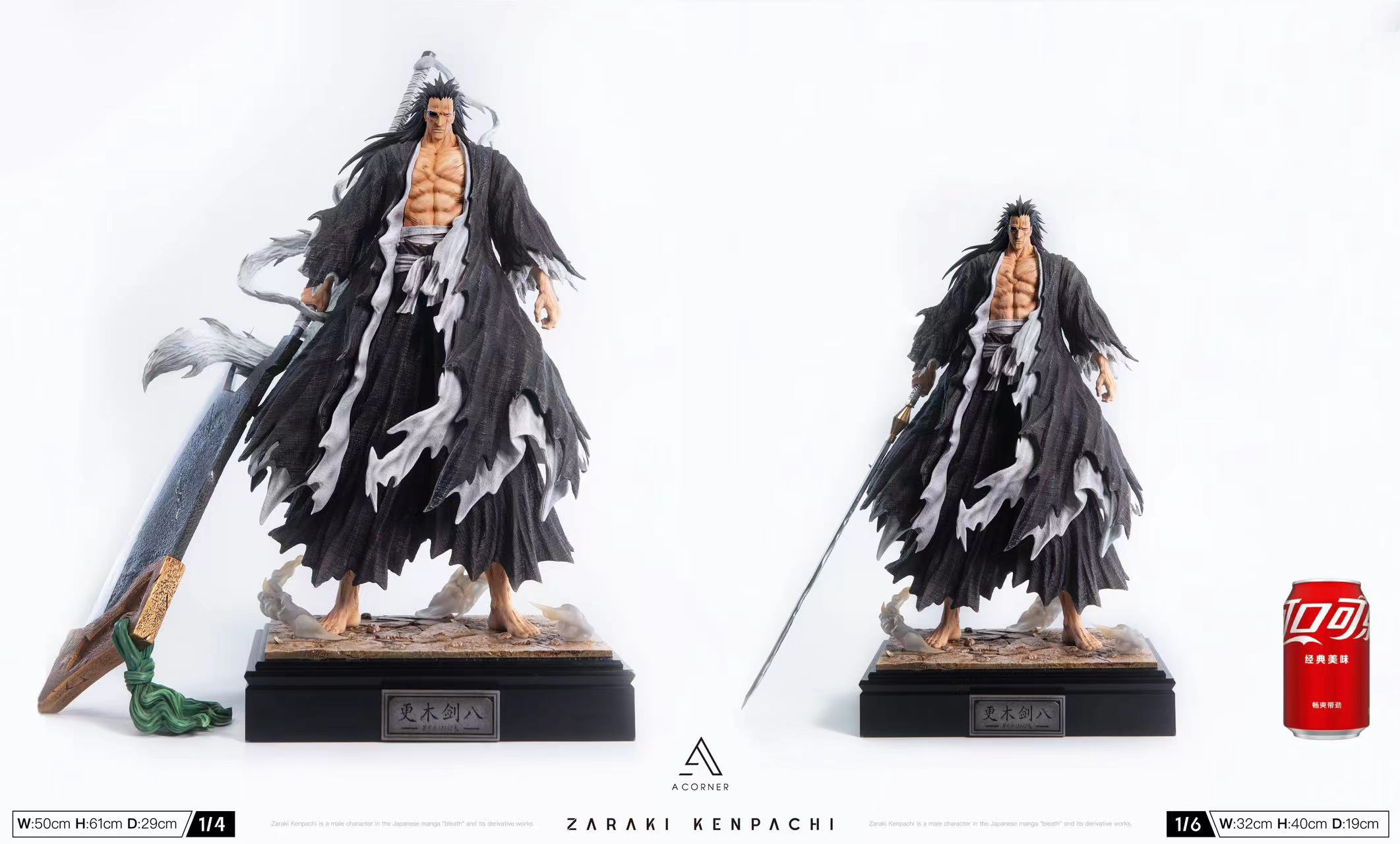【Sold out】1/6 & 1/4 Scale Kenpachi Zaraki-A CORNER Studio