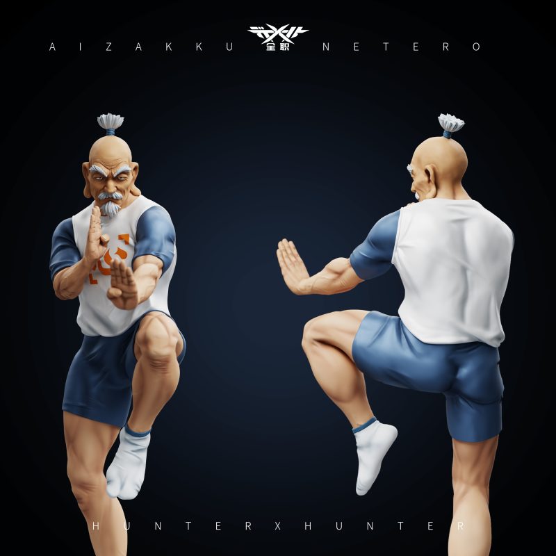 【Sold out】1/6 Scale Union Chairman Aizakku Netero-HUNTER×HUNTER-QuanZhi Studio