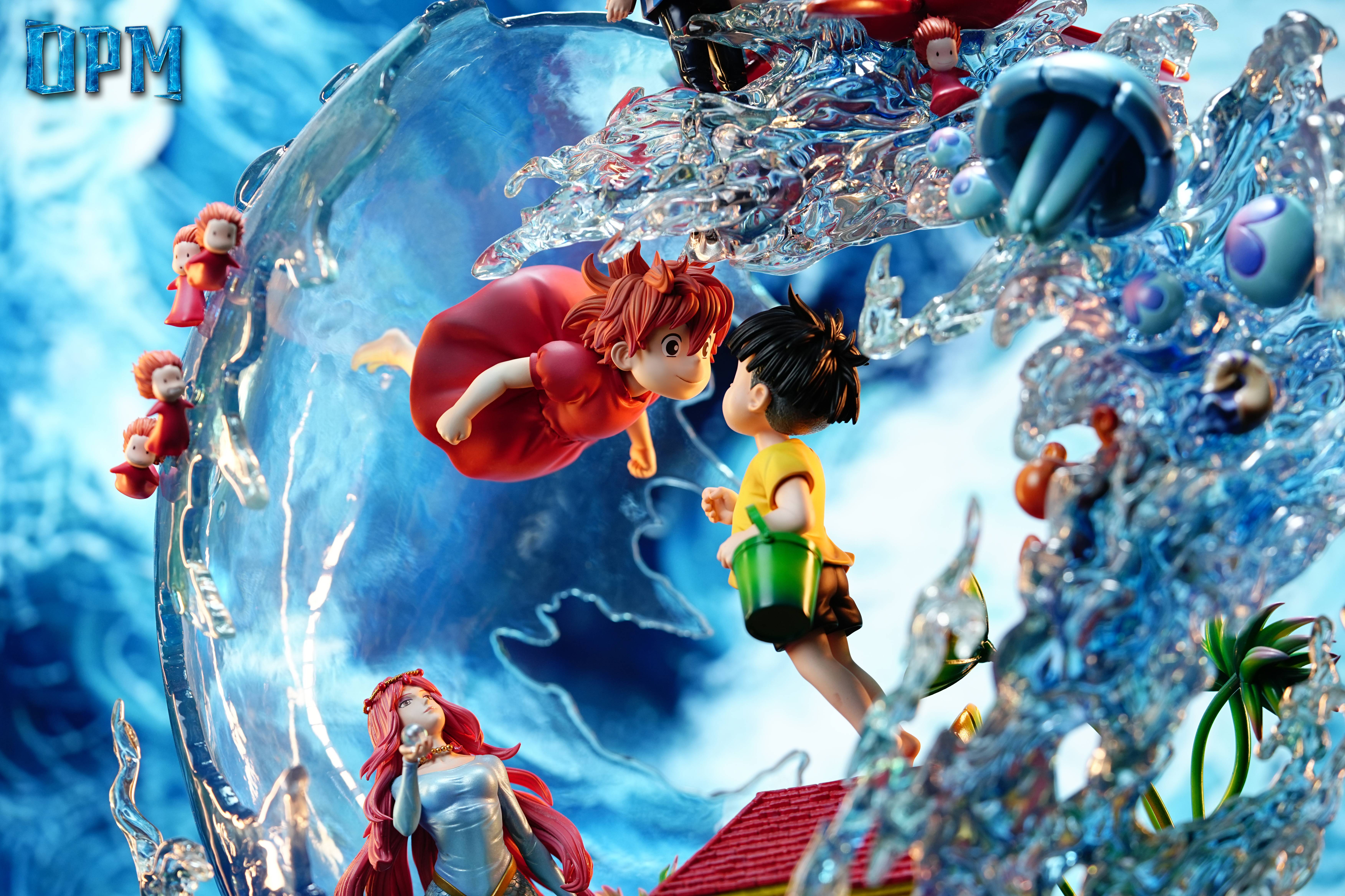 【Sold out】CP002 Ponyo & Sosuke-Ponyo on the Cliff-OPM Studio