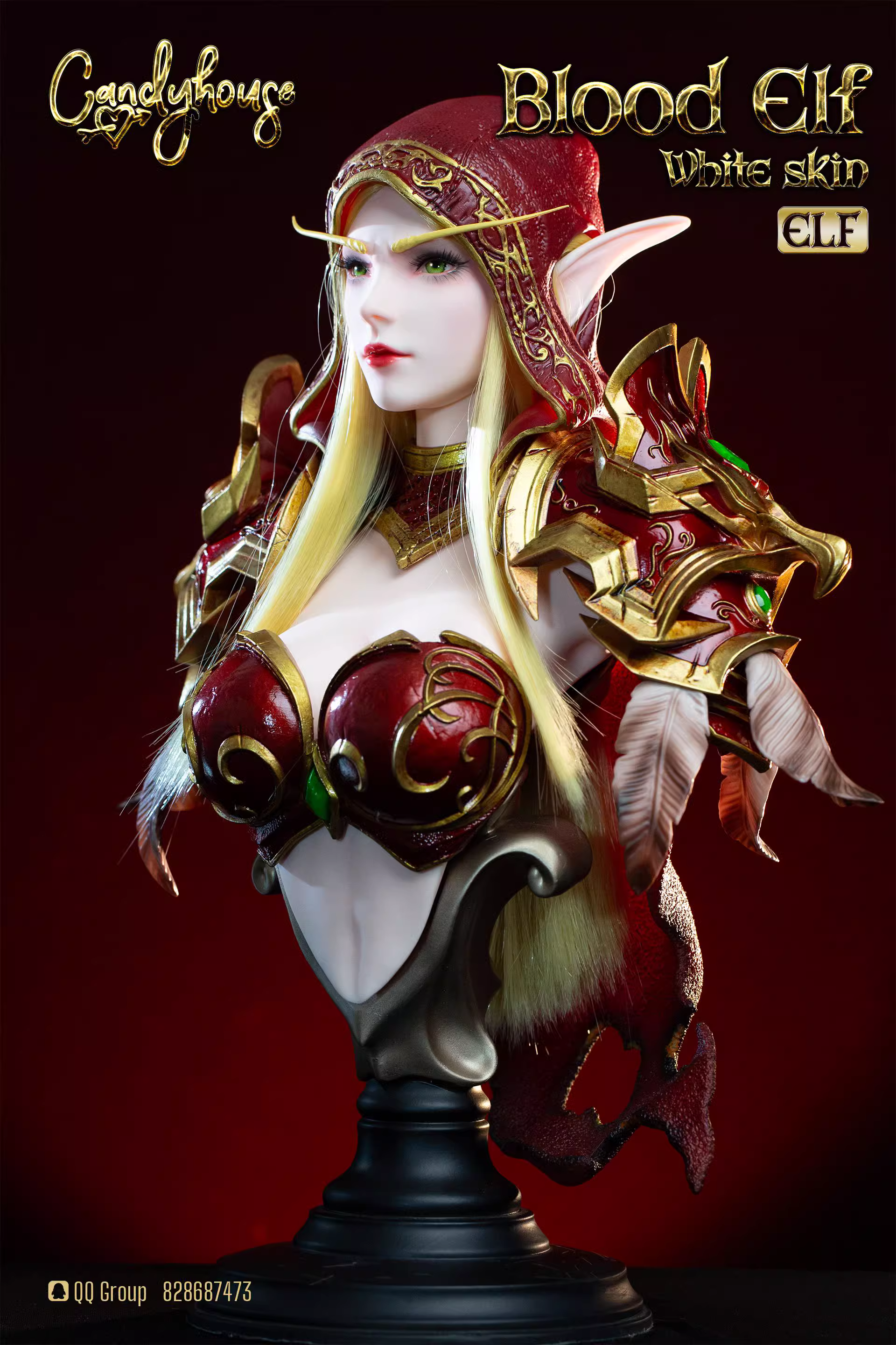 【Pre-sale】1/3 Scale Blood Elf Sylvanas Windrunner-World of Craft-CandyHouse Studio