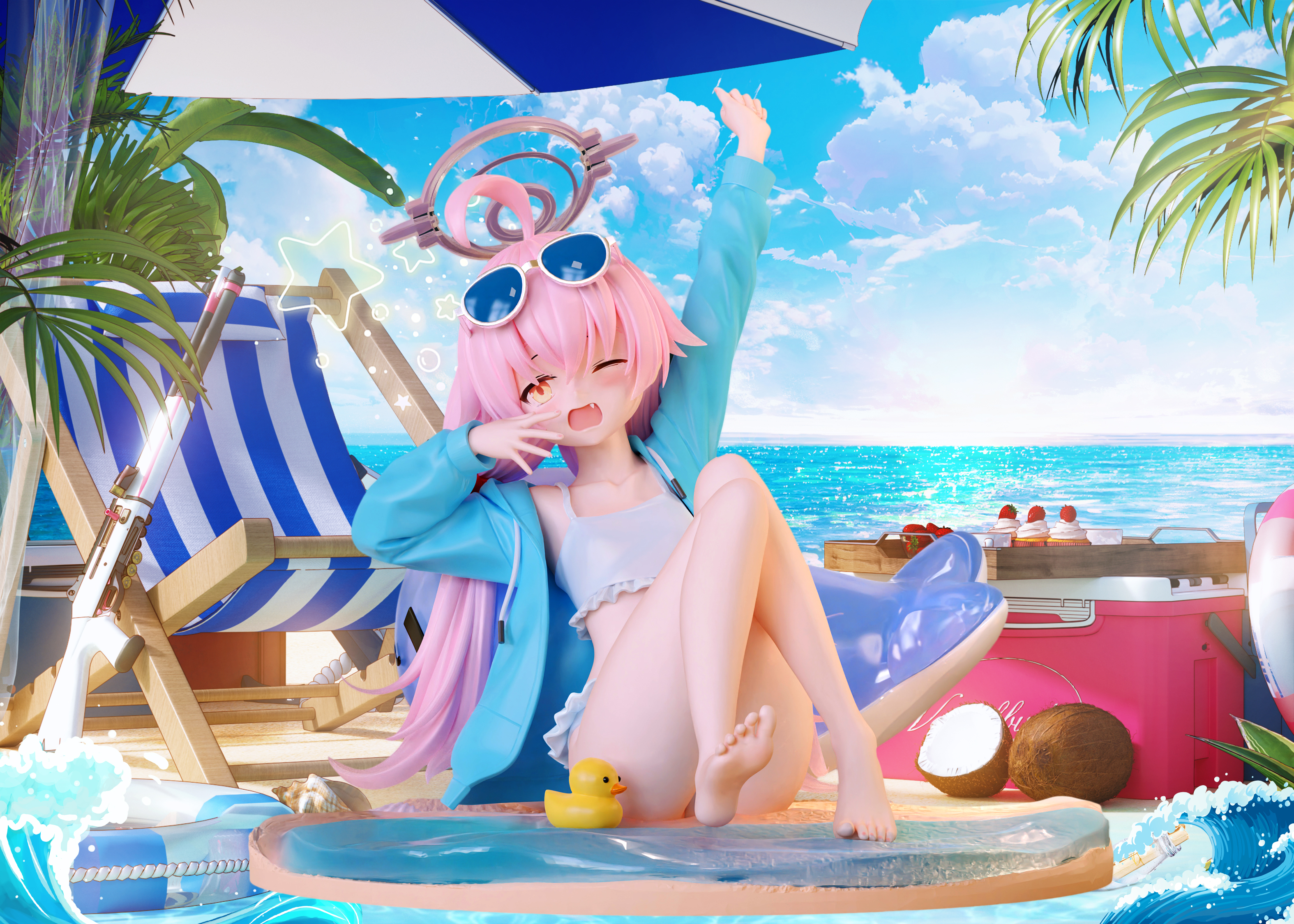 【Pre-sale】1/7 & 1/4 Scale Takanashi Hoshino-Blue Archive-CircleMax Studio