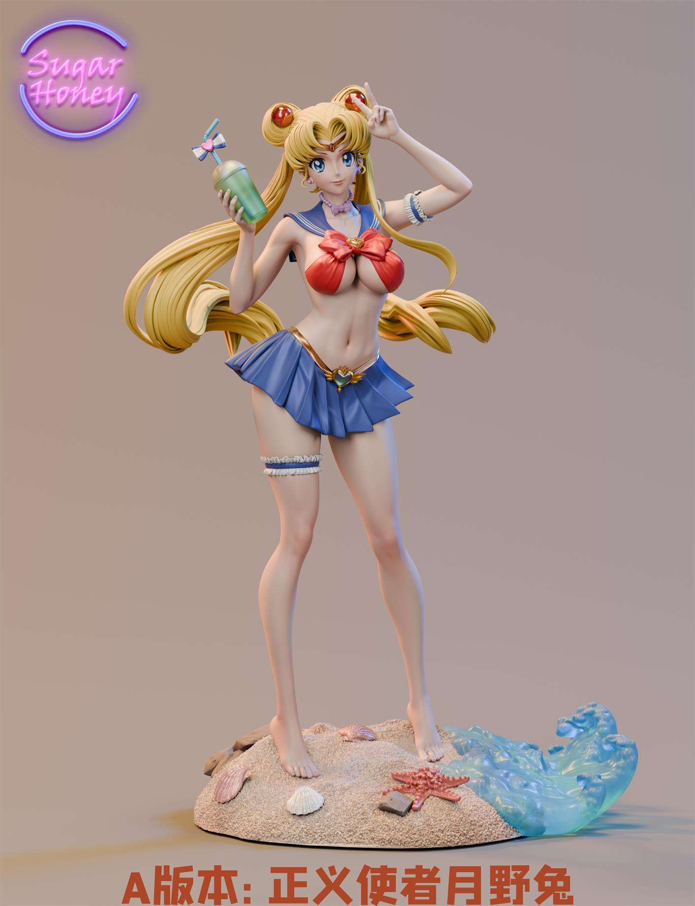 【Last one】1/6 Scale 002 Swimming Suit Tsukino Usagi-Sailor Moon-Sugar Honey Studio