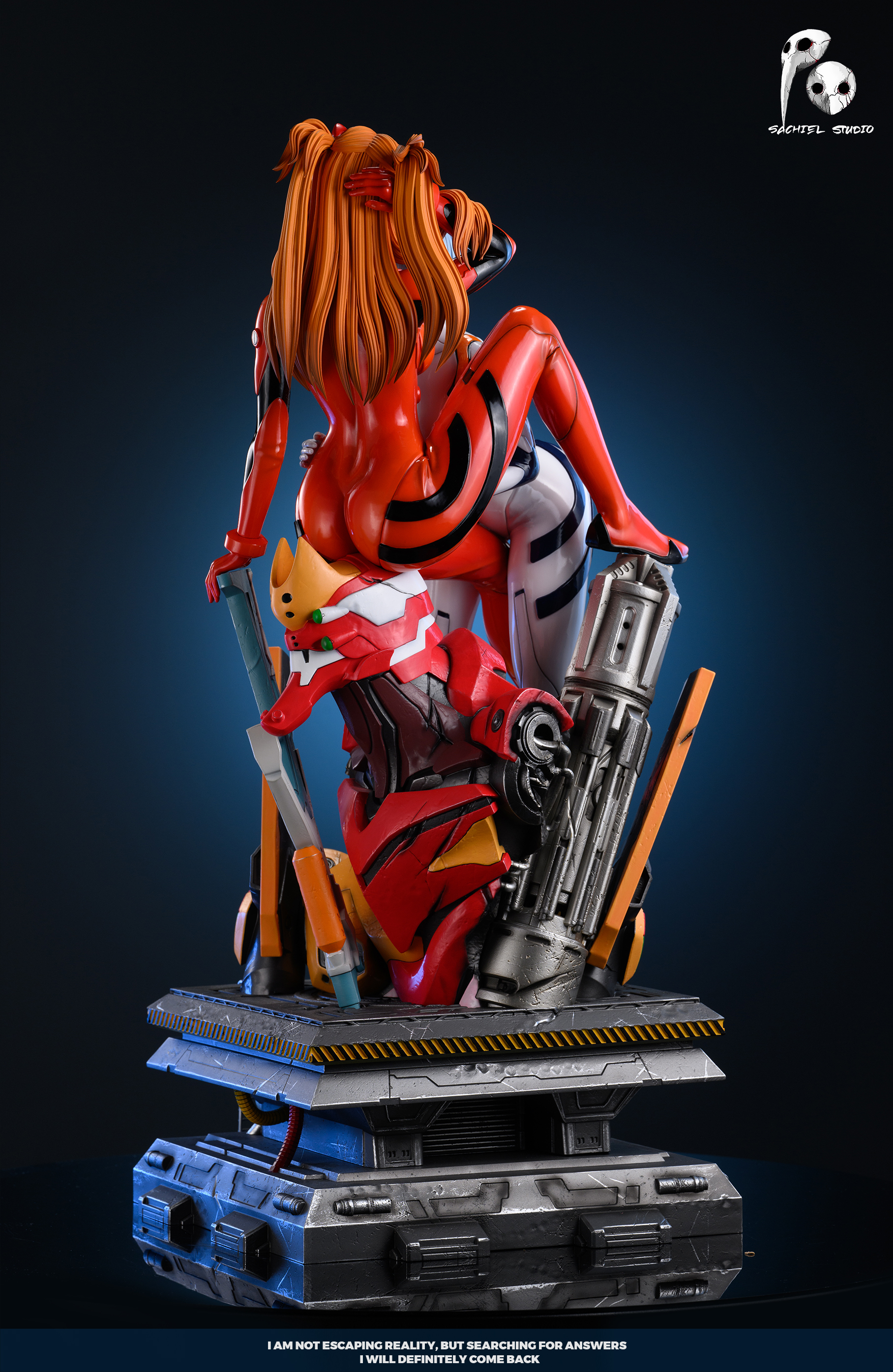 【Pre-sale】1/4 Scale Asuka Langley Soryu & Ayanami Rei-EVA-SACHIEL STUDIO
