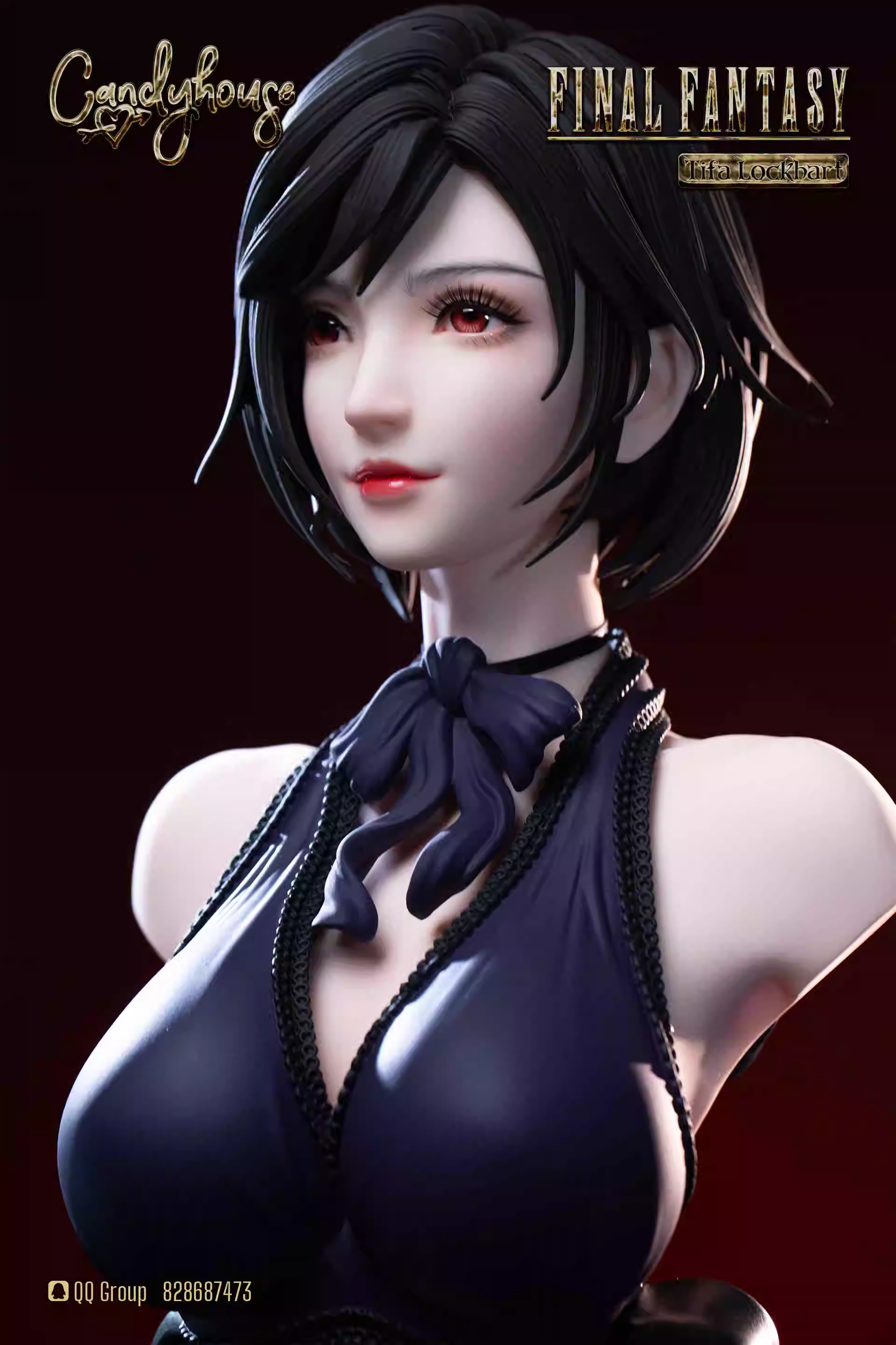 【Pre-sale】1/3 Scale Bust of Tifa-(FF7) Final Fantasy-CandyHouse Studio