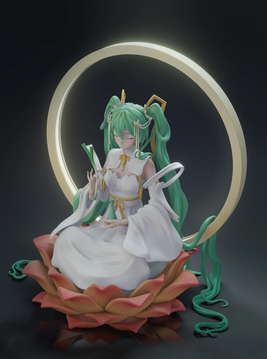 【Pre-sale】1/6 Scale Guanyin Hatsune Miku-VOCALOID-ChaoShe Studio