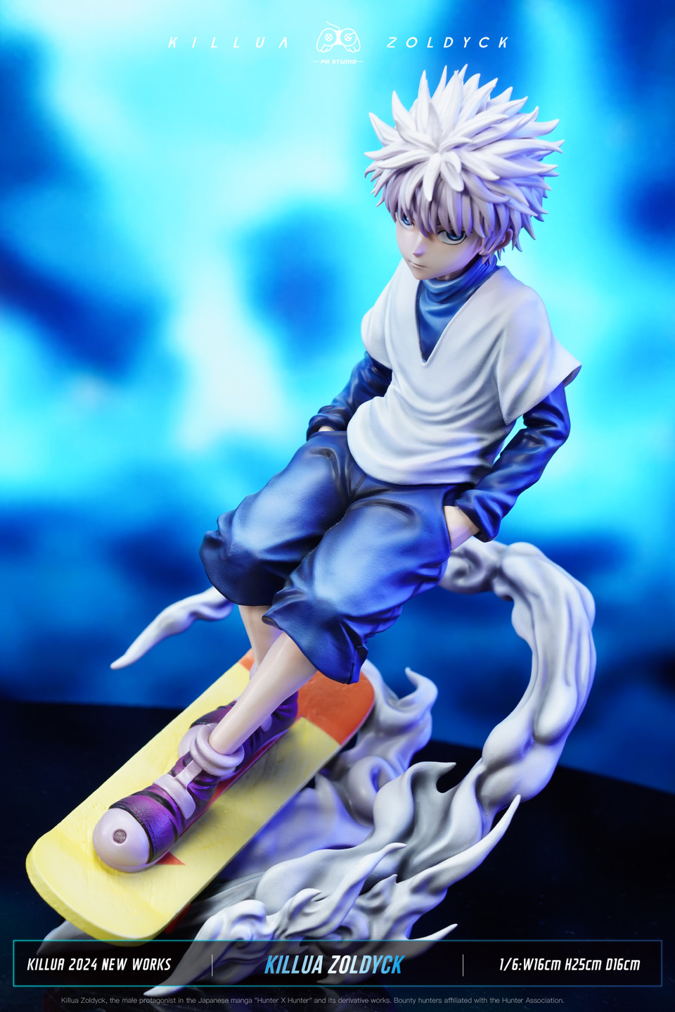 【Pre-sale】1/6 Scale Skateboard Killua Zoldyck-HUNTER X HUNTER-PG Studio