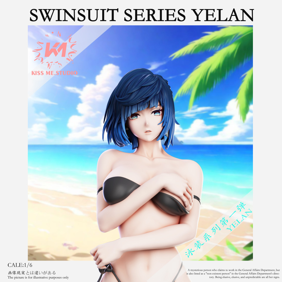 【Pre-sale】1/6 Scale Swimming Suit Yelan-Genshin Impact-KISS ME Studio