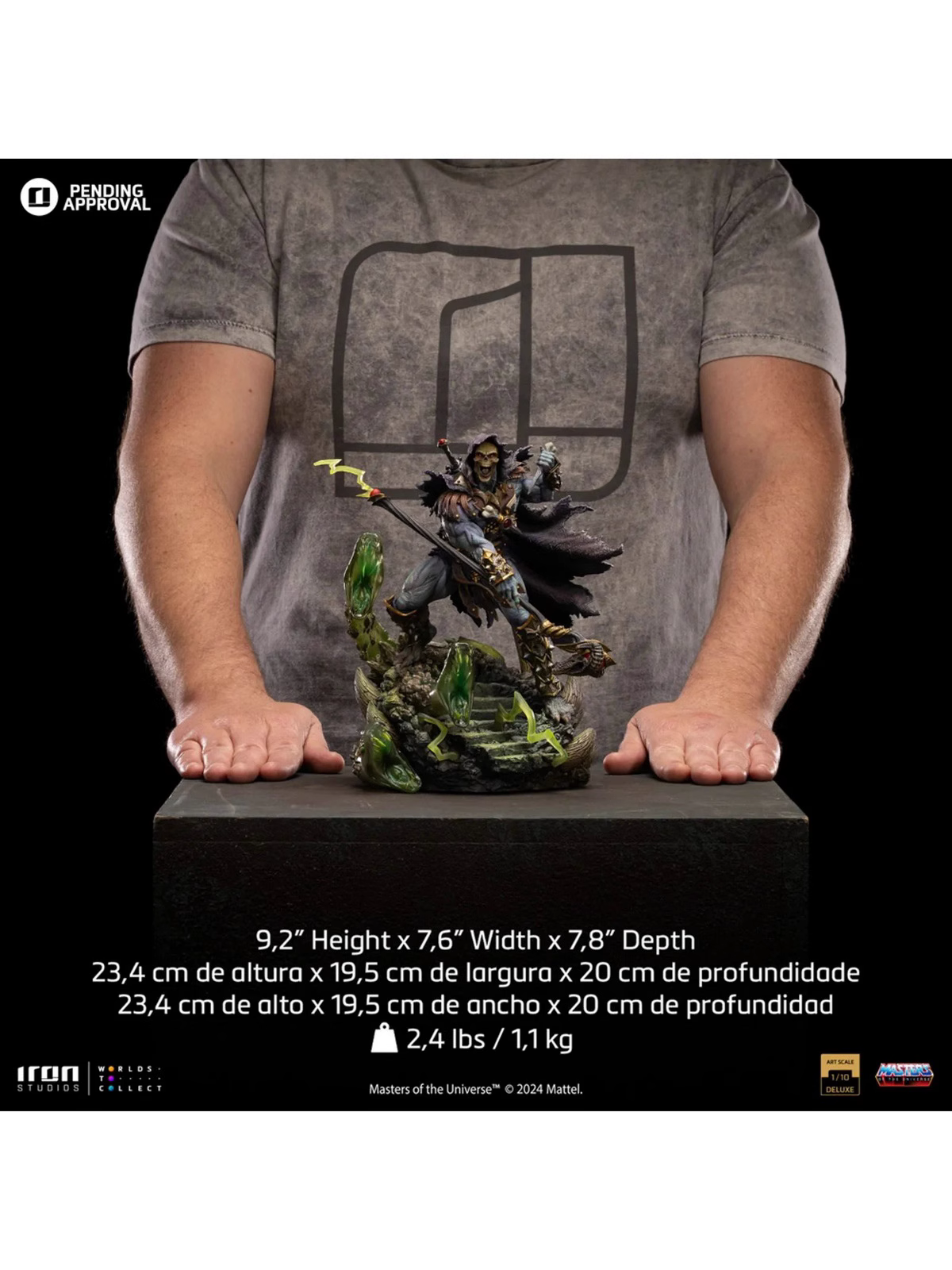 【Pre-sale】1/10 Scale HEMAN111224-10 Skeletron-Terraria-Iron Studio