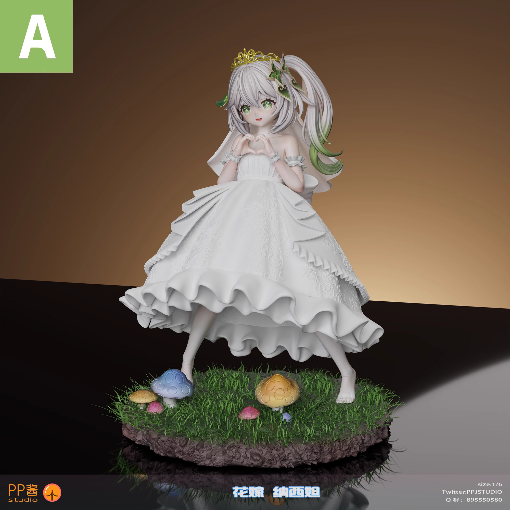 【Pre-sale】1/6 Scale Wedding Dress Nahida-Genshin Impact-PPJ Studio