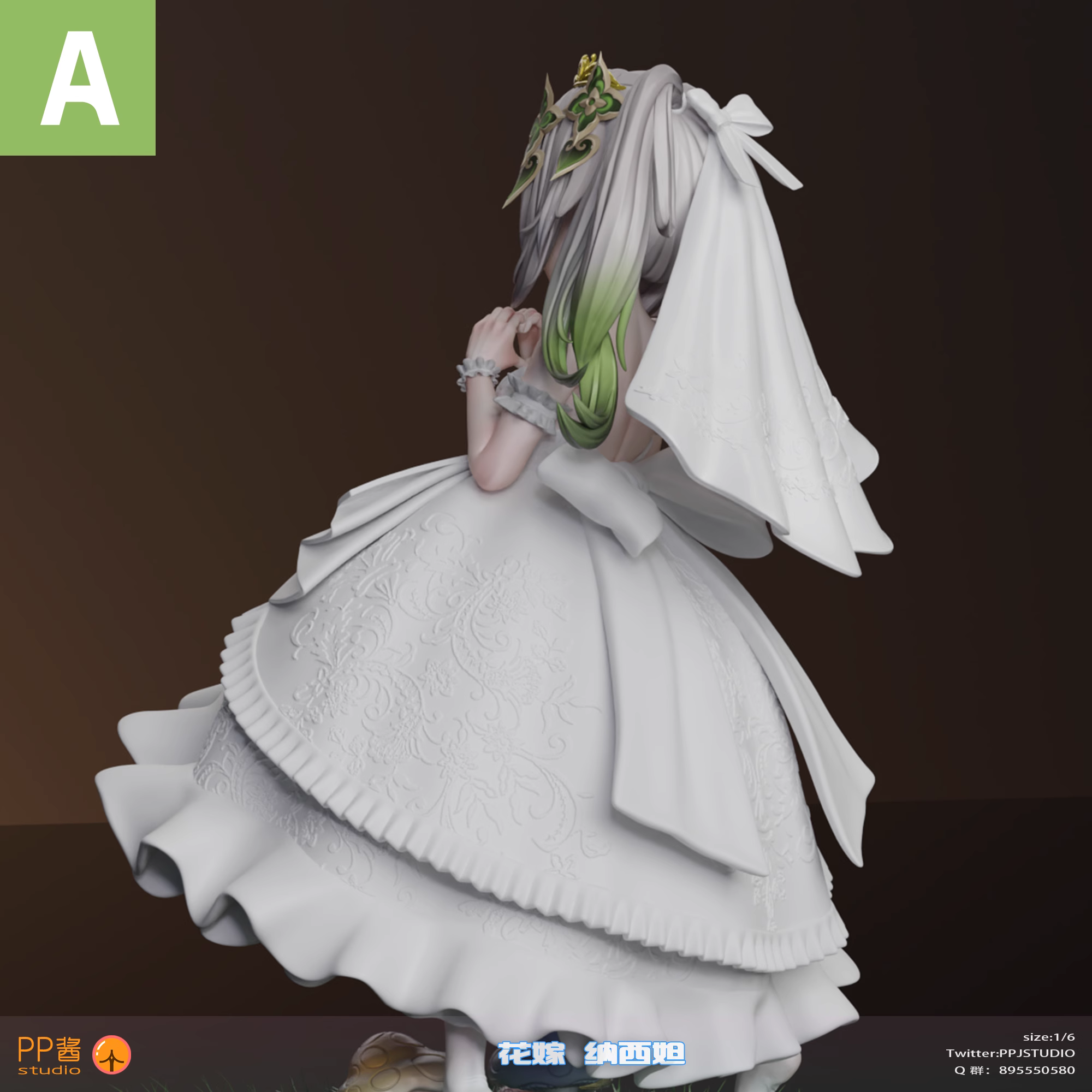 【Pre-sale】1/6 Scale Wedding Dress Nahida-Genshin Impact-PPJ Studio