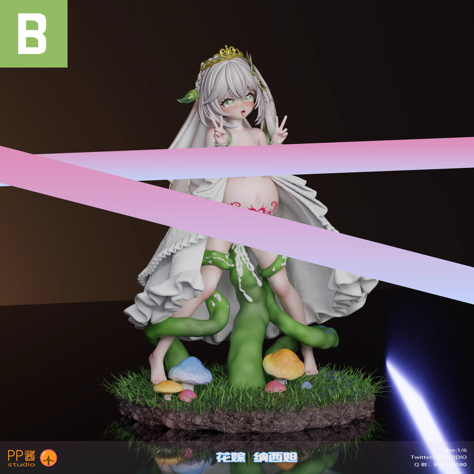 【Pre-sale】1/6 Scale Wedding Dress Nahida-Genshin Impact-PPJ Studio