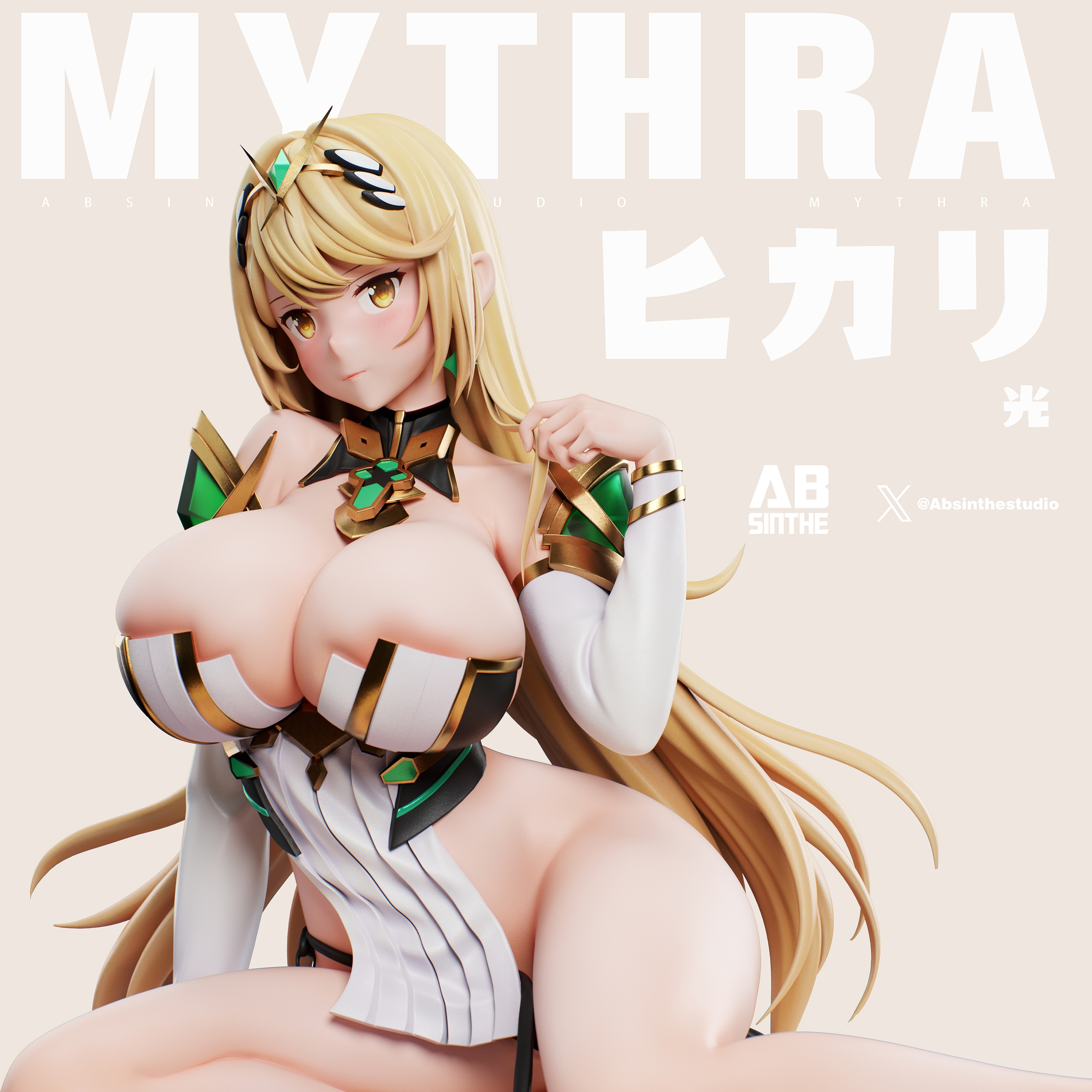 【Pre-sale】1/6 Scale Mythra-Xenoblade Chronicles-ABsinthe Studio