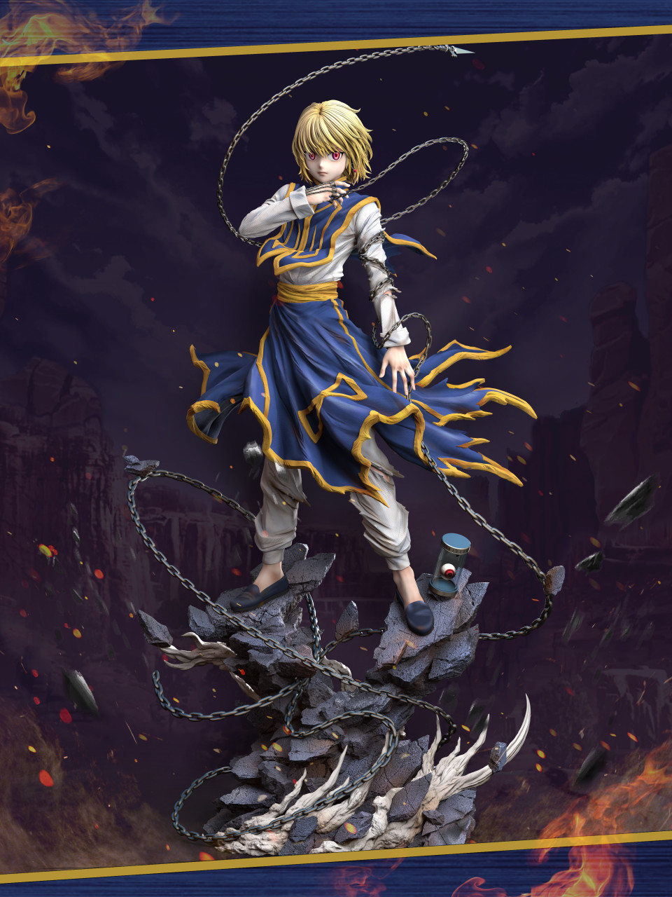 【Last one】1/6 & 1/4 Scale Kurapika-HUNTER×HUNTER-Hunter Fan Studio