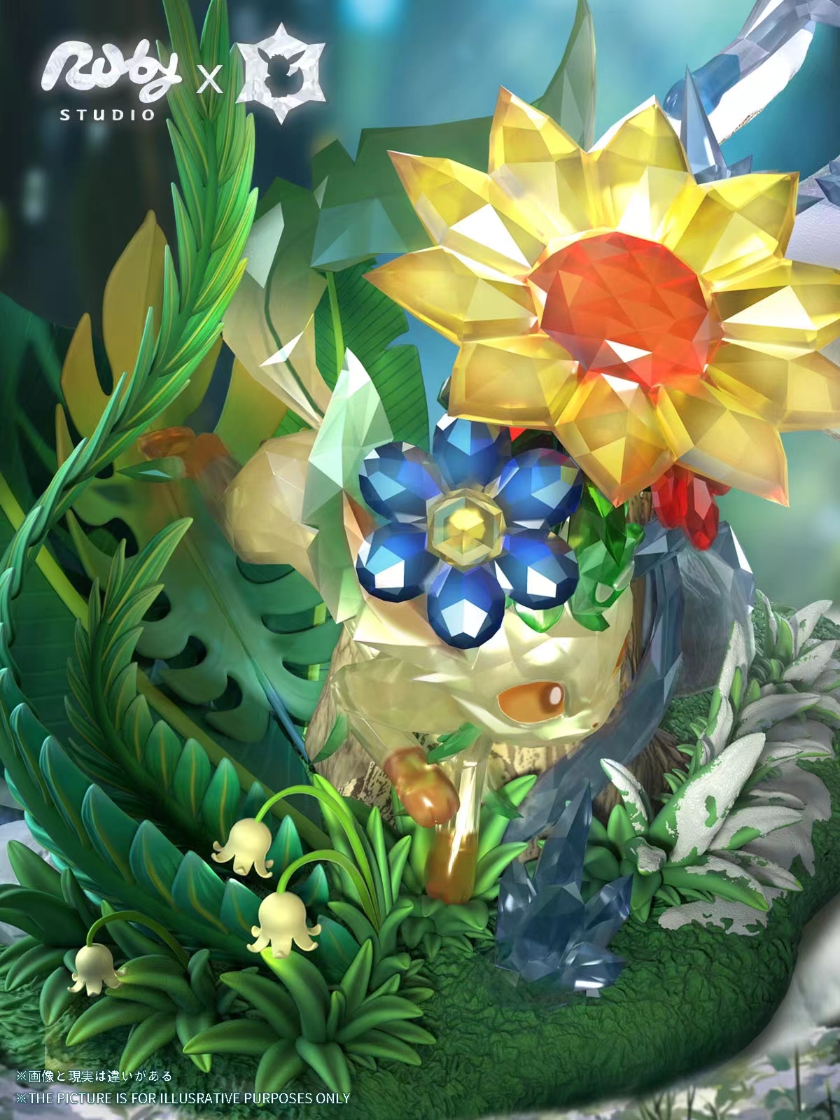 【Pre-sale】002 Leafeon & Glaceon-Pokemon-Ruby Studio